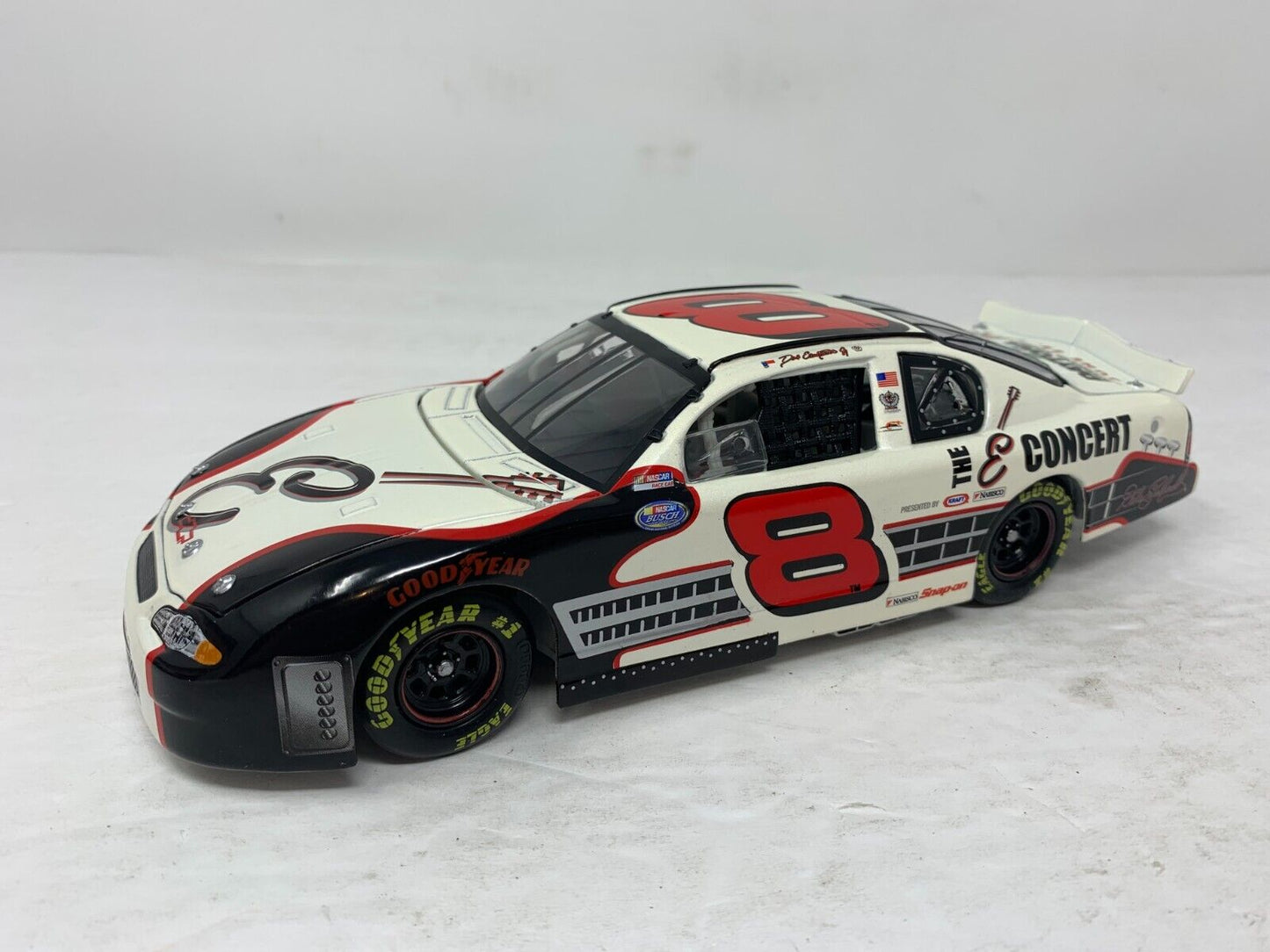 Action Nascar #8 Dale Earnhardt Jr. Tribute Concert Chevy 1:24 Diecast & Figure