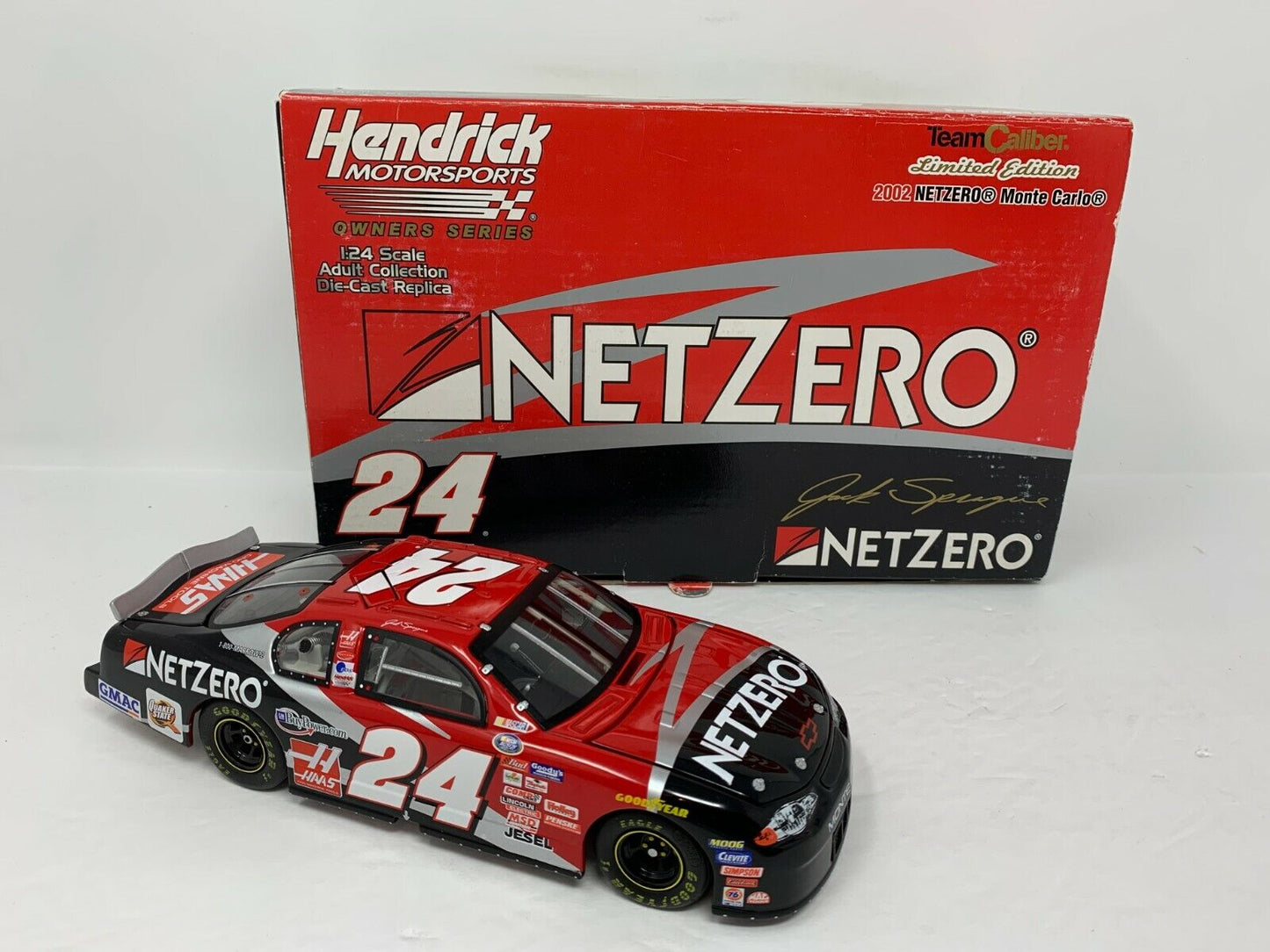 Team Caliber Owners Series Nascar #24 Jack Sprague Netzero Chevy 1:24 Diecast