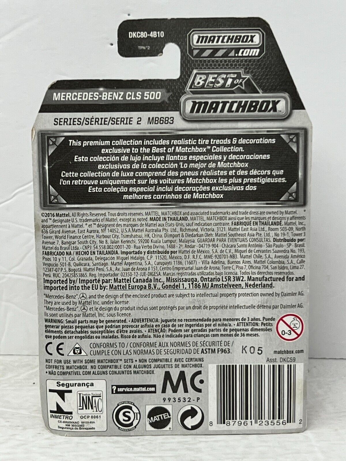 Matchbox Best of Matchbox Mercedes-Benz CLS 500 1:64 Diecast