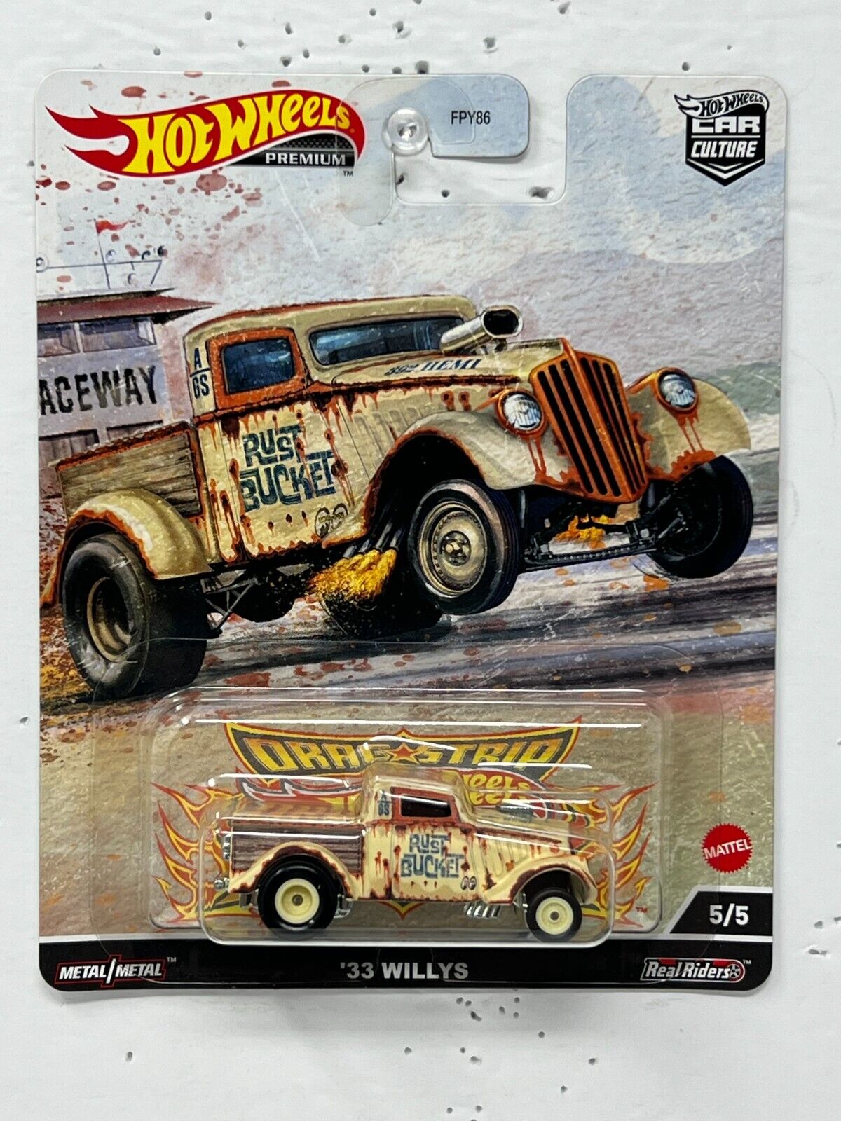 Hot Wheels Premium Drag Strip Demons '33 Willys 1:64 Diecast