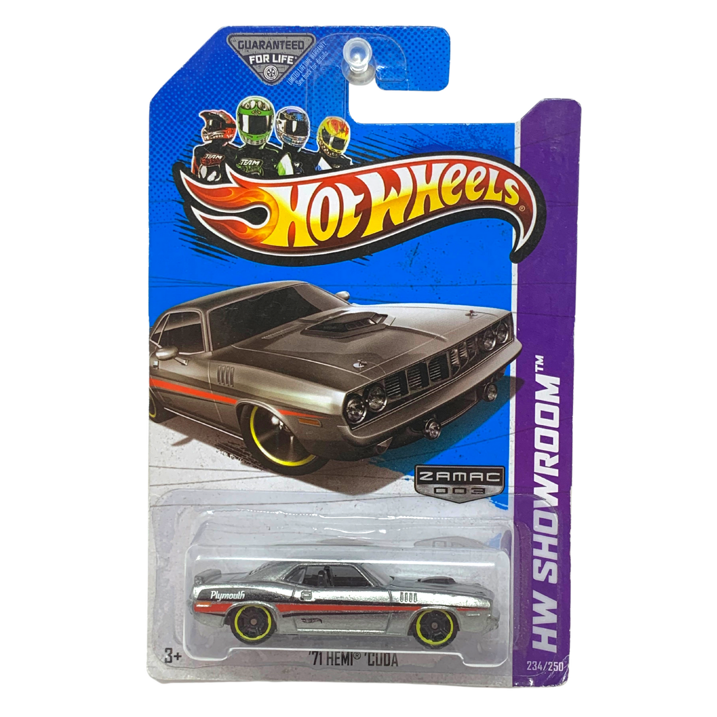 Hot Wheels Zamac HW Showroom '71 Hemi 'Cuda 1:64 Diecast