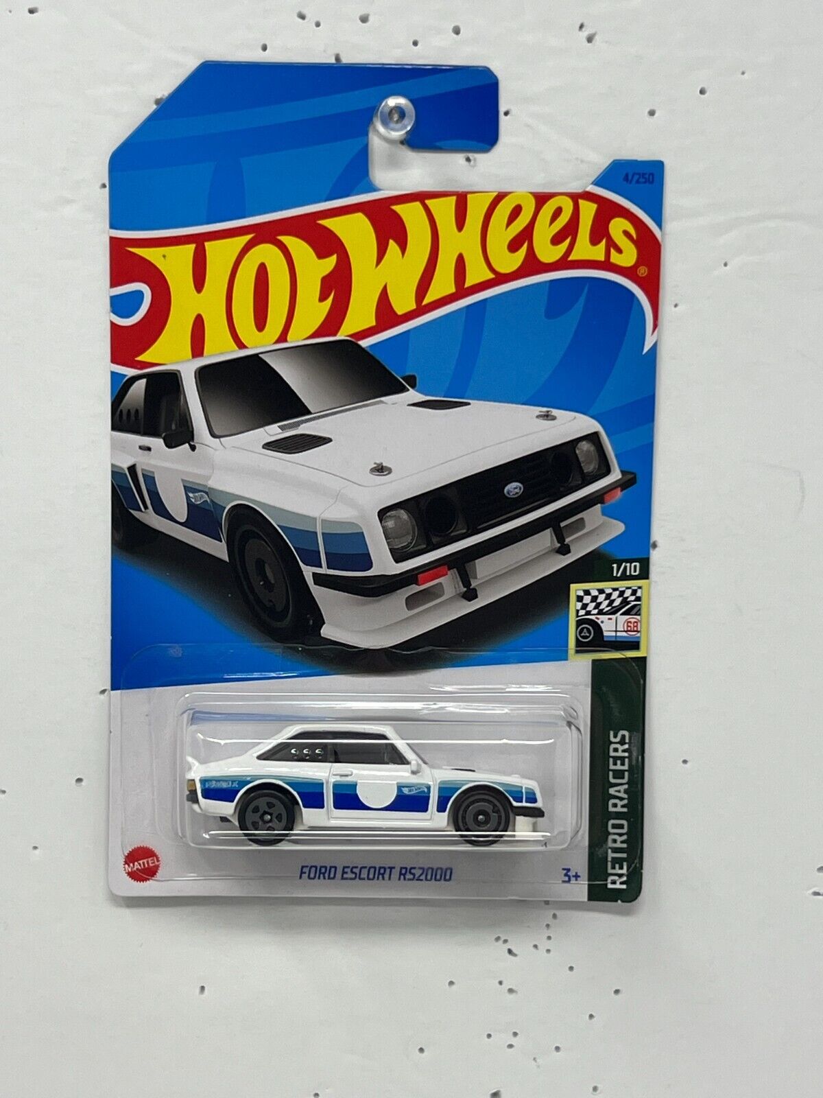 Hot Wheels Retro Racers Ford Escort RS2000 Rally Car 1:64 Diecast