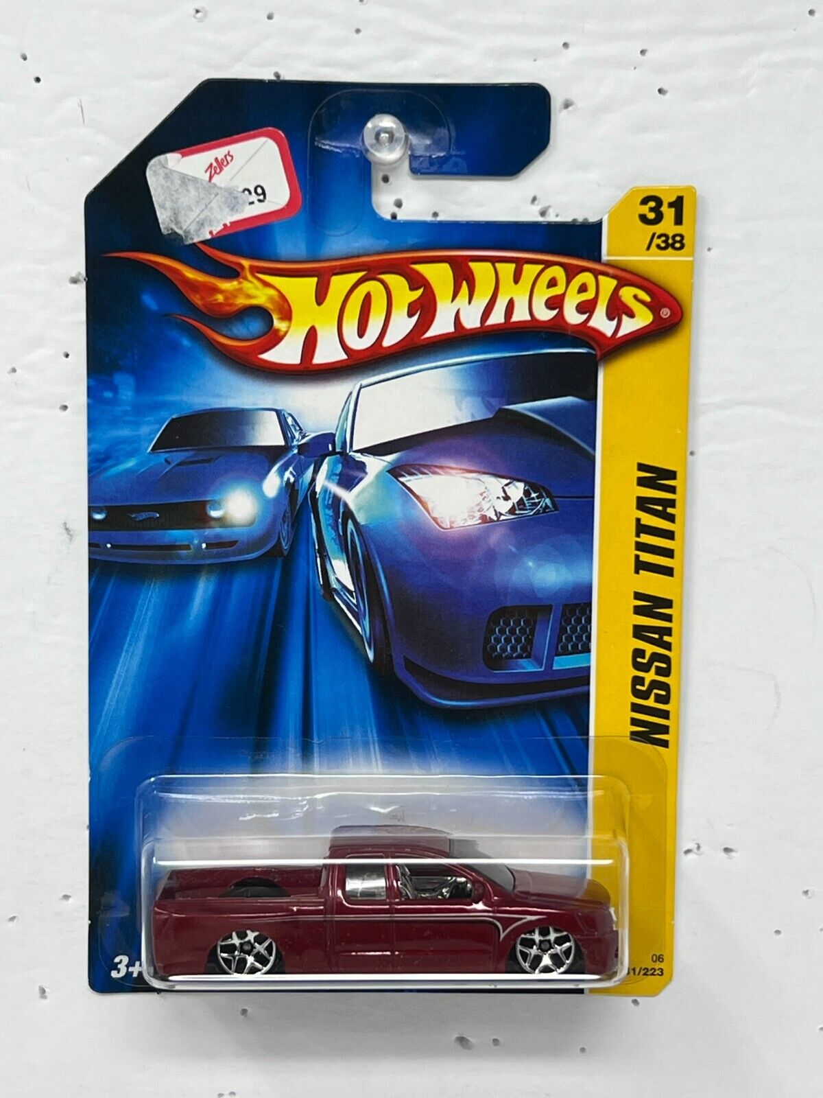 Hot Wheels 2006 First Editions Nissan Titan JDM 1:64 Diecast Red Version 4