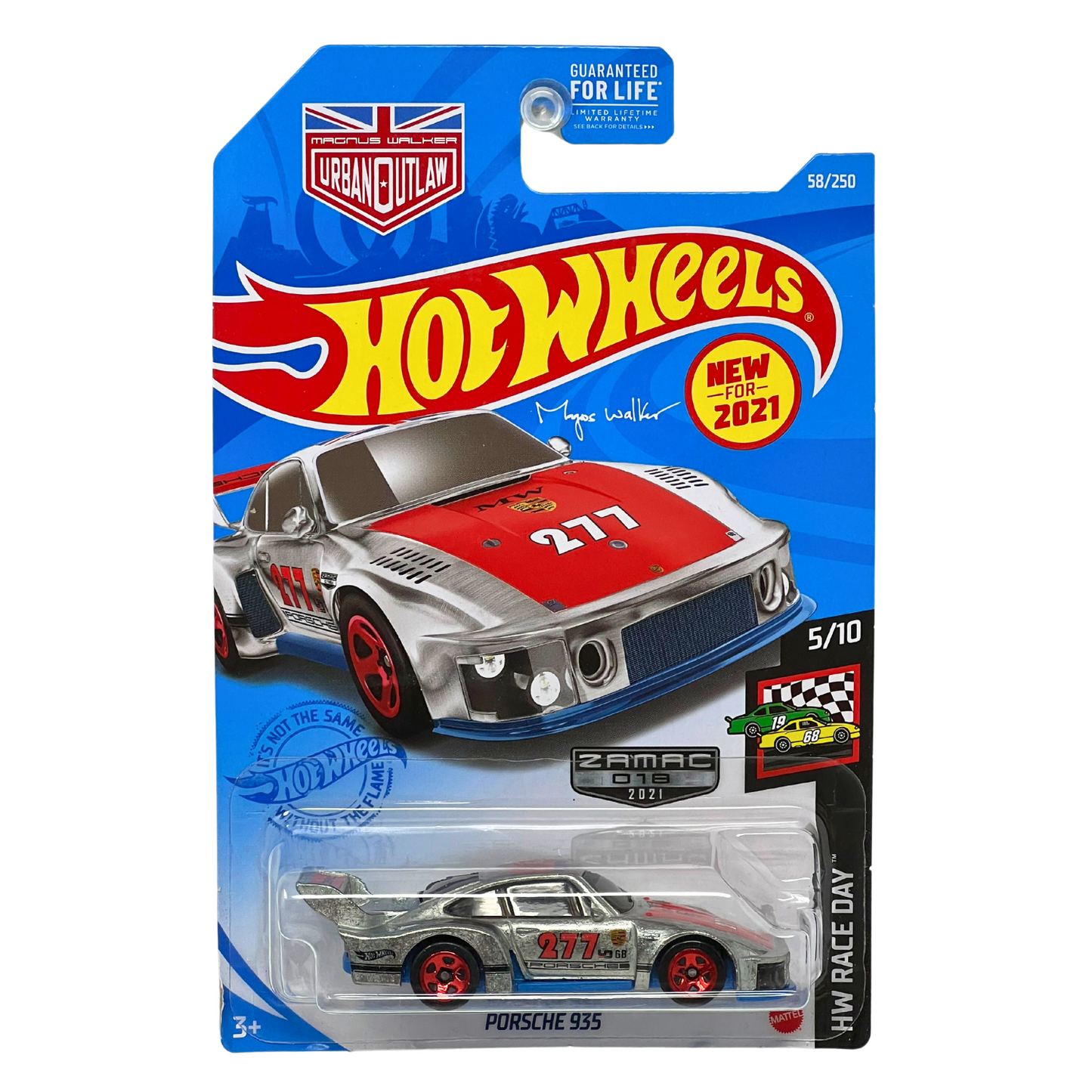 Hot Wheels Zamac HW Race Day Porsche 935 European Car 1:64 Diecast