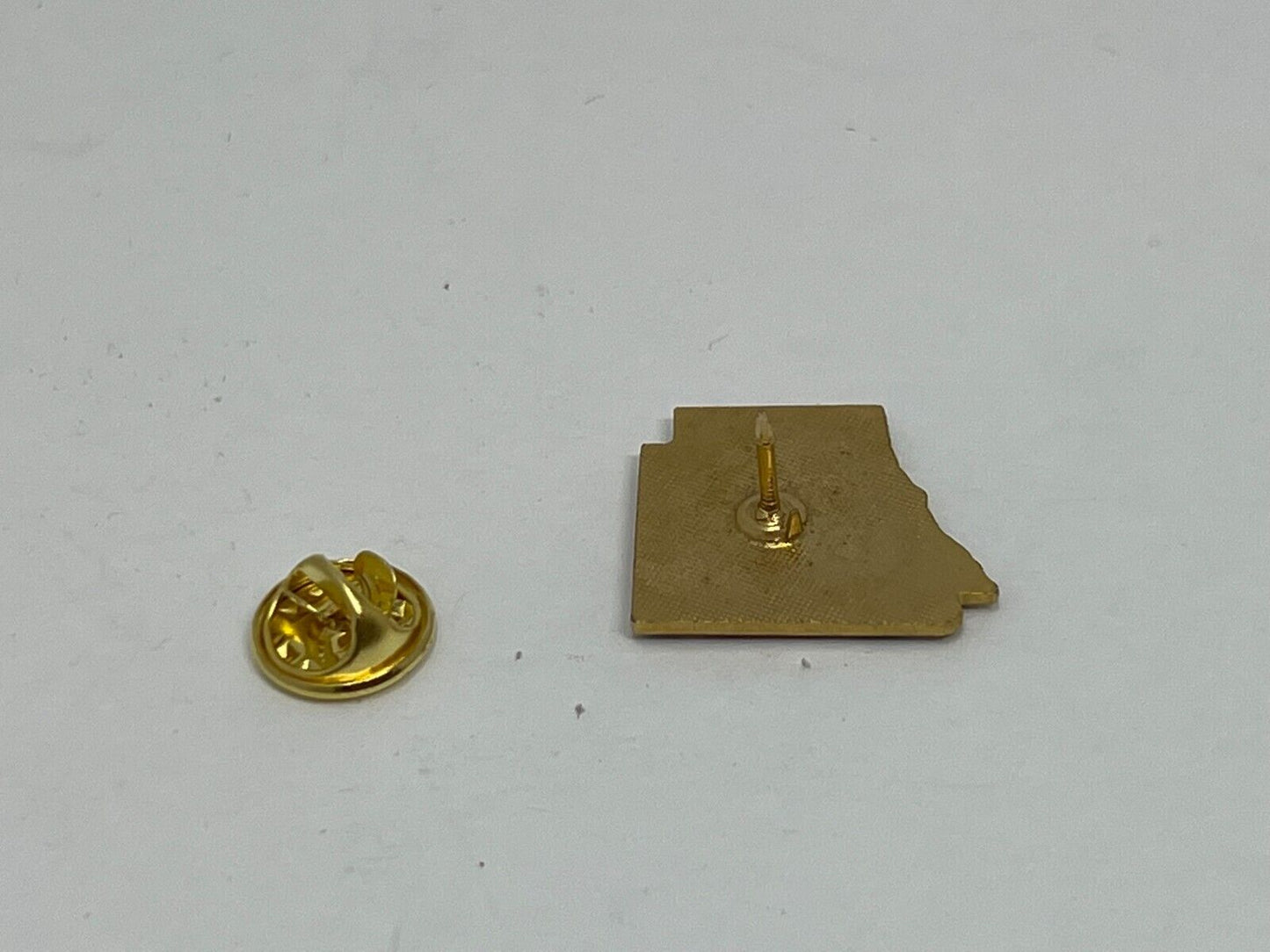 Arkansas State Map Cities & States Lapel Pin P1