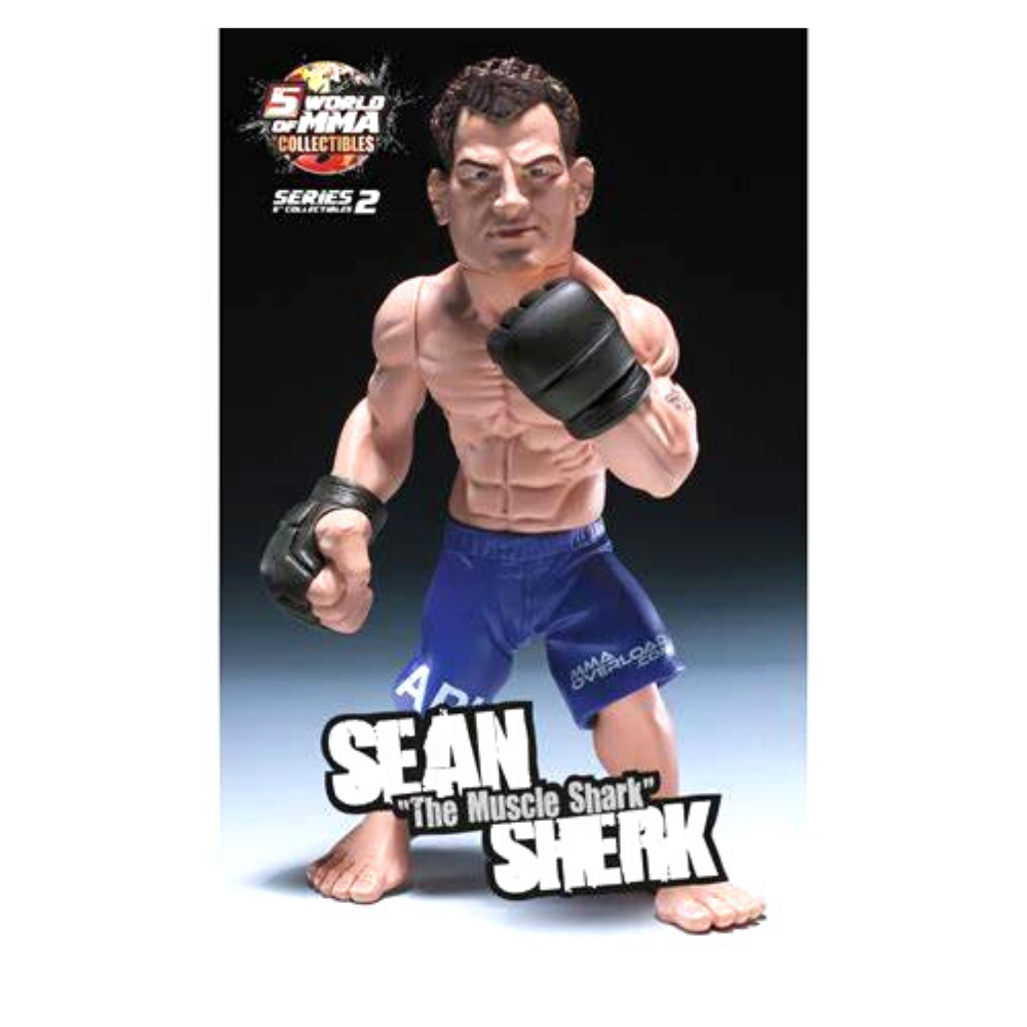 Round 5 UFC Sean “The Muscle Shark” Sherk World of MMA (WOMMA) Action Figure