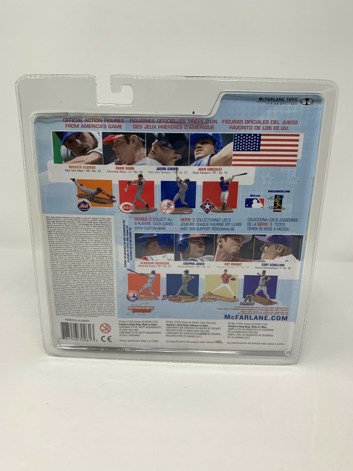 McFarlane MLB Roberto Alomar New York Mets Series 3 Figurine