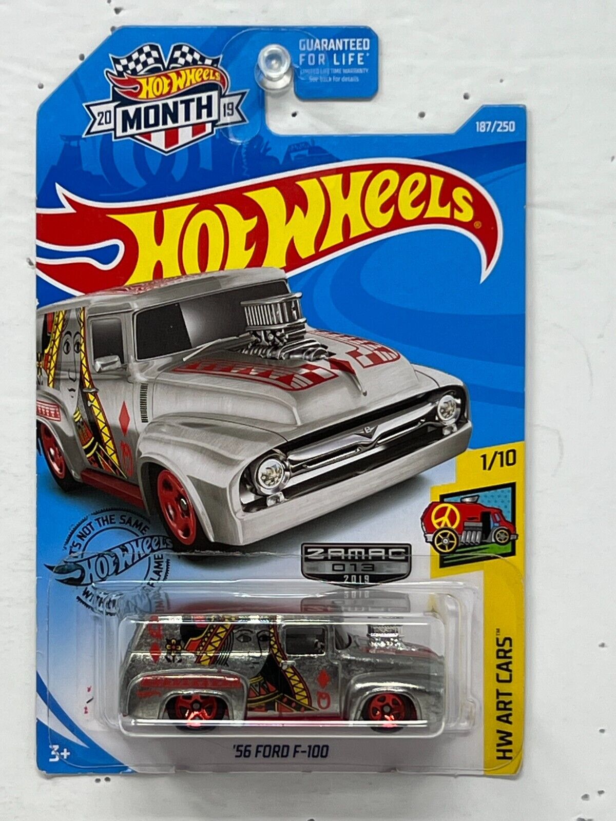 Hot Wheels Zamac HW Art Cars '56 Ford F-100 Truck 1:64 Diecast