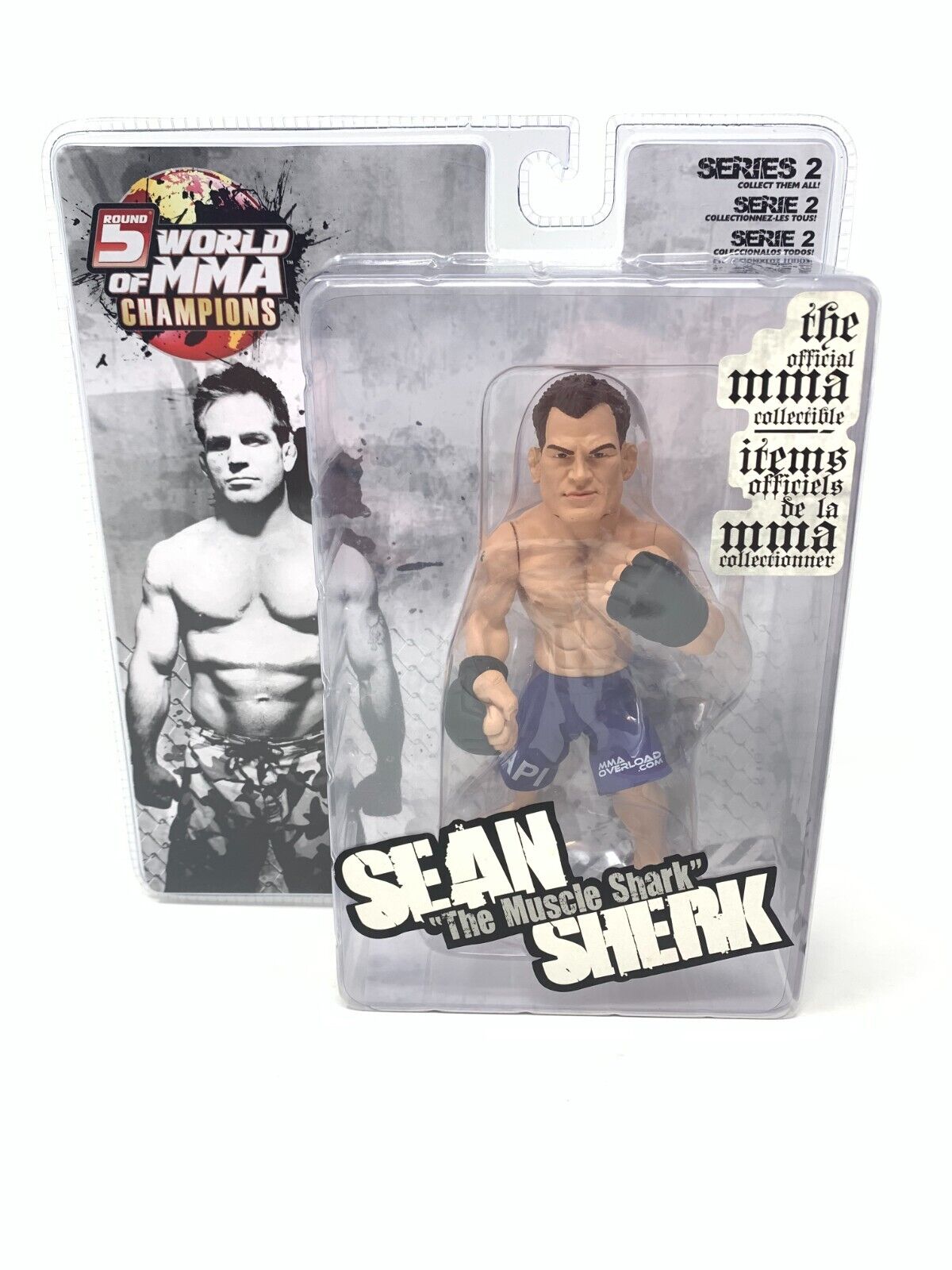 Round 5 UFC Sean “The Muscle Shark” Sherk World of MMA (WOMMA) Action Figure