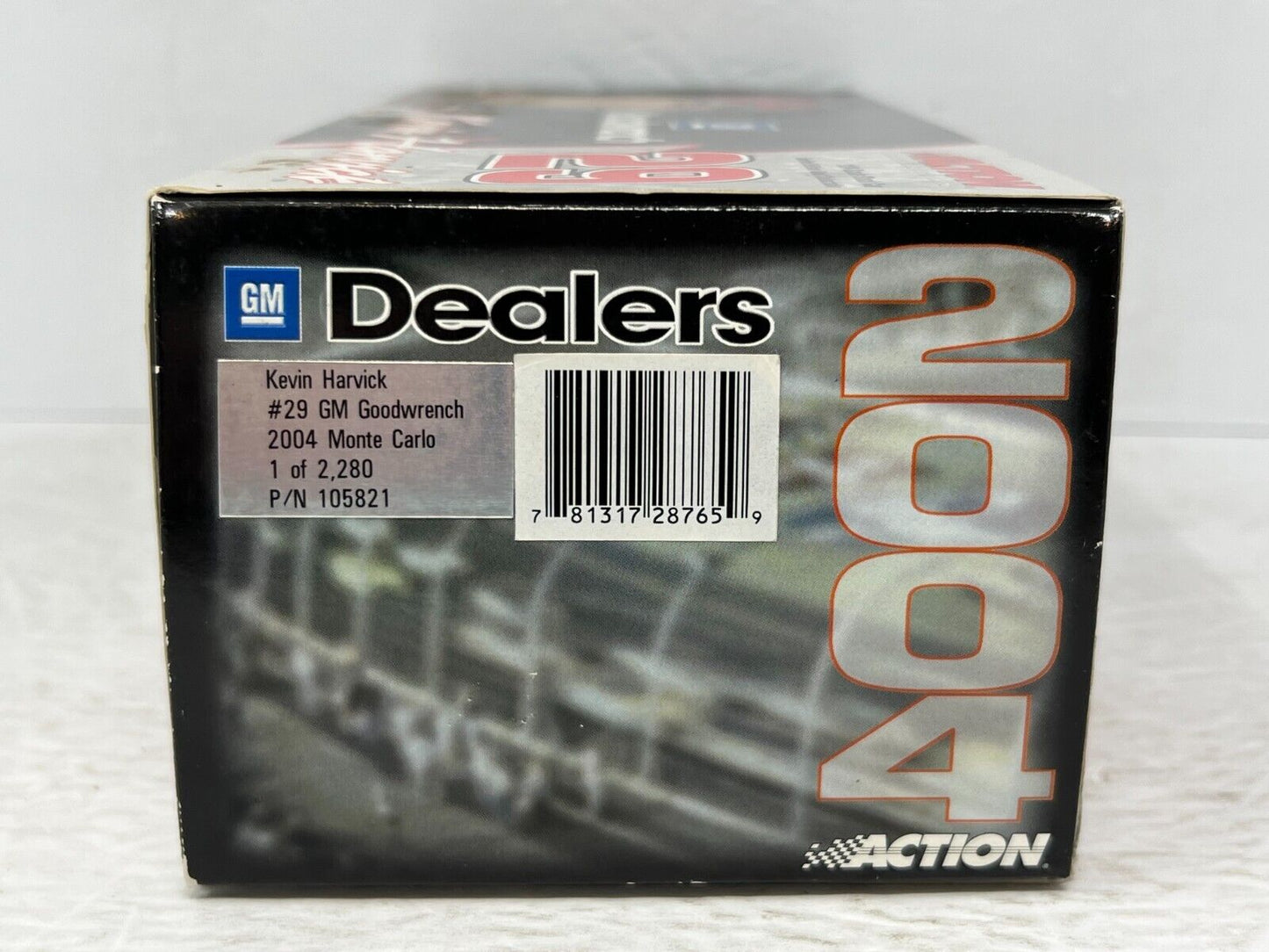 Action Nascar #29 Kevin Harvick GM Goodwrench GM Dealers 2004 Chevy 1:24 Diecast