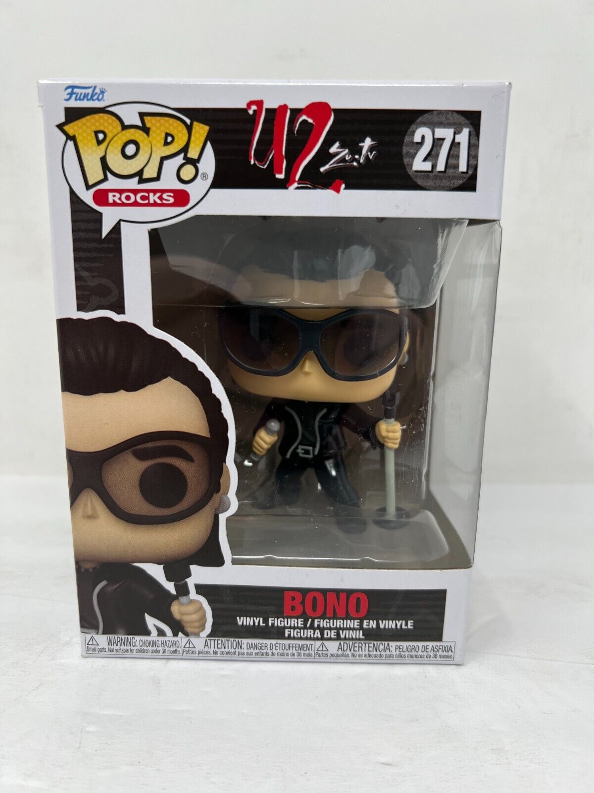 Funko Pop! Rocks U2 ZooTV #271 Bono Vinyl Figure