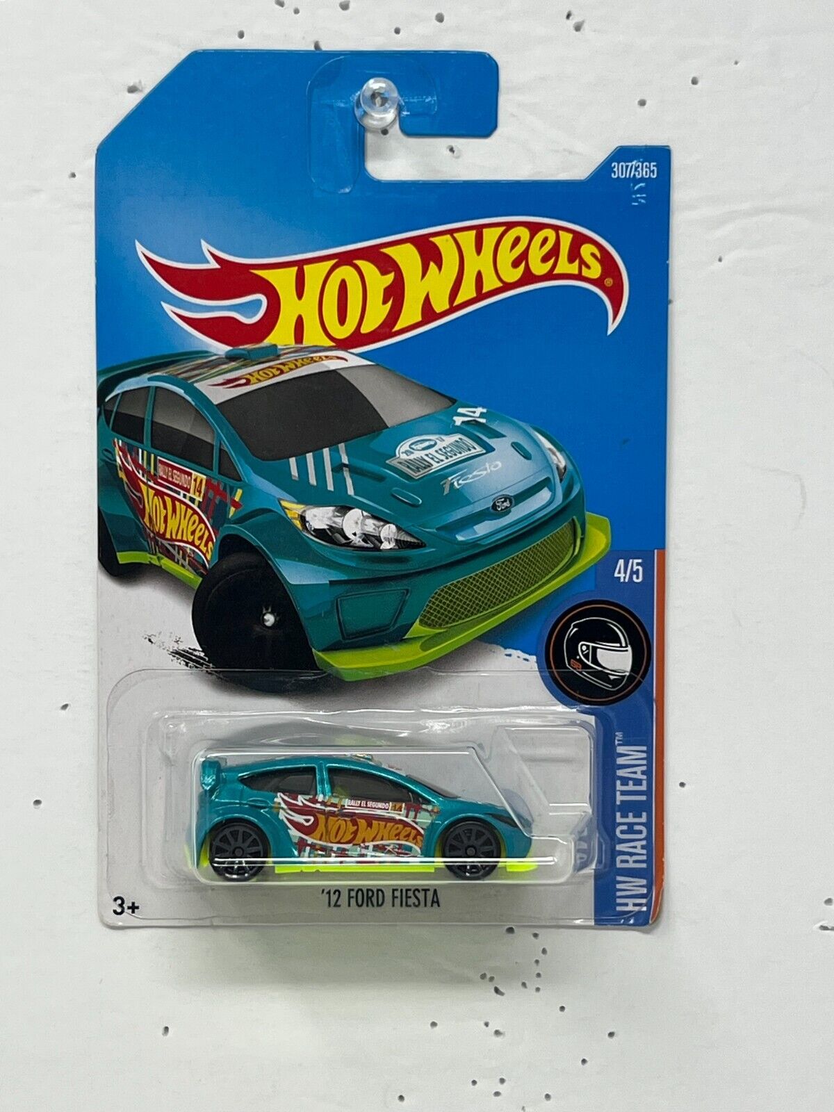 Hot Wheels HW Race Team '12 Ford Fiesta Rally Car 1:64 Diecast