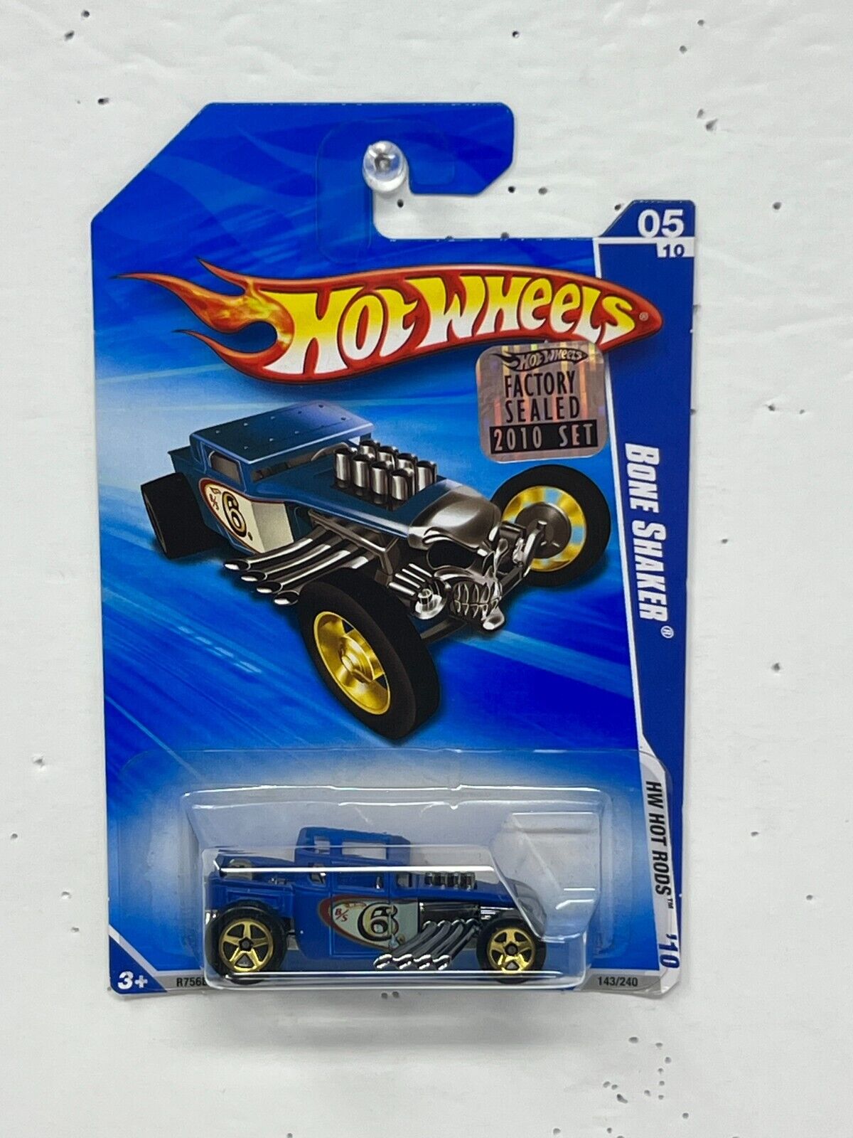 Hot Wheels HW Hot Rods Bone Shaker 1:64 Diecast 2010 Factory Sealed Set