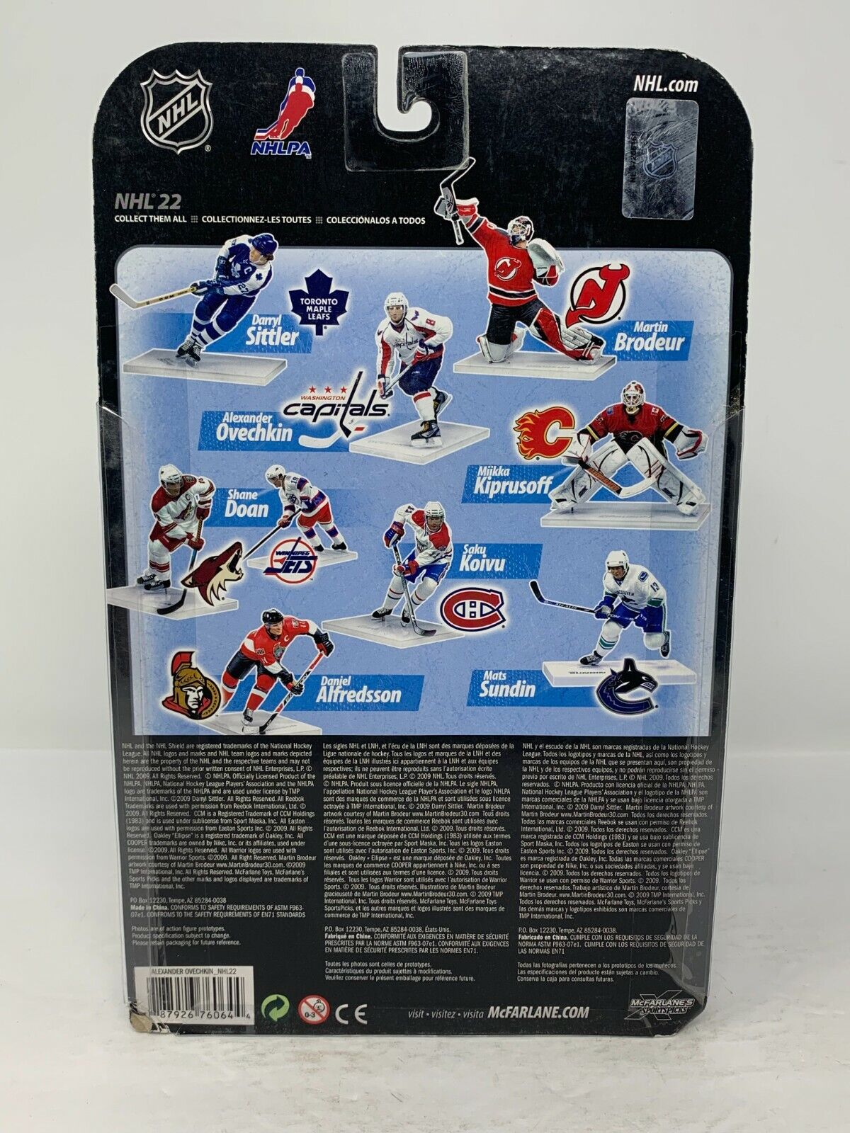 Mcfarlane NHL Alex Ovechkin Washington Capitals Chase Series 22 Figure