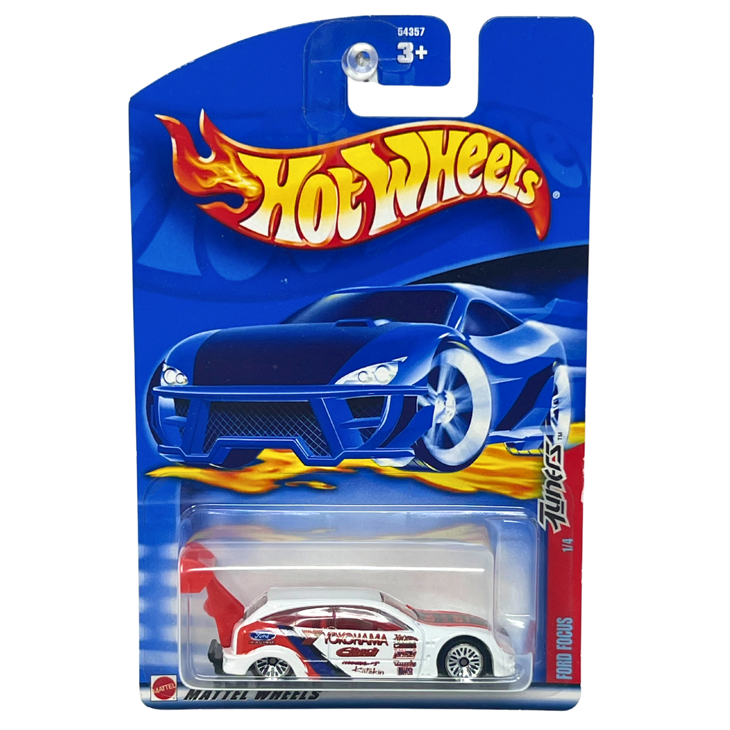 Hot Wheels Tuners Ford Focus 2002 No. 063 Rally Car 1:64 Diecast