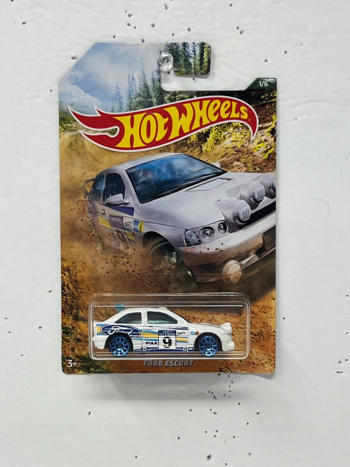 Hot Wheels Rally Ford Escort Rally Car 1:64 Diecast