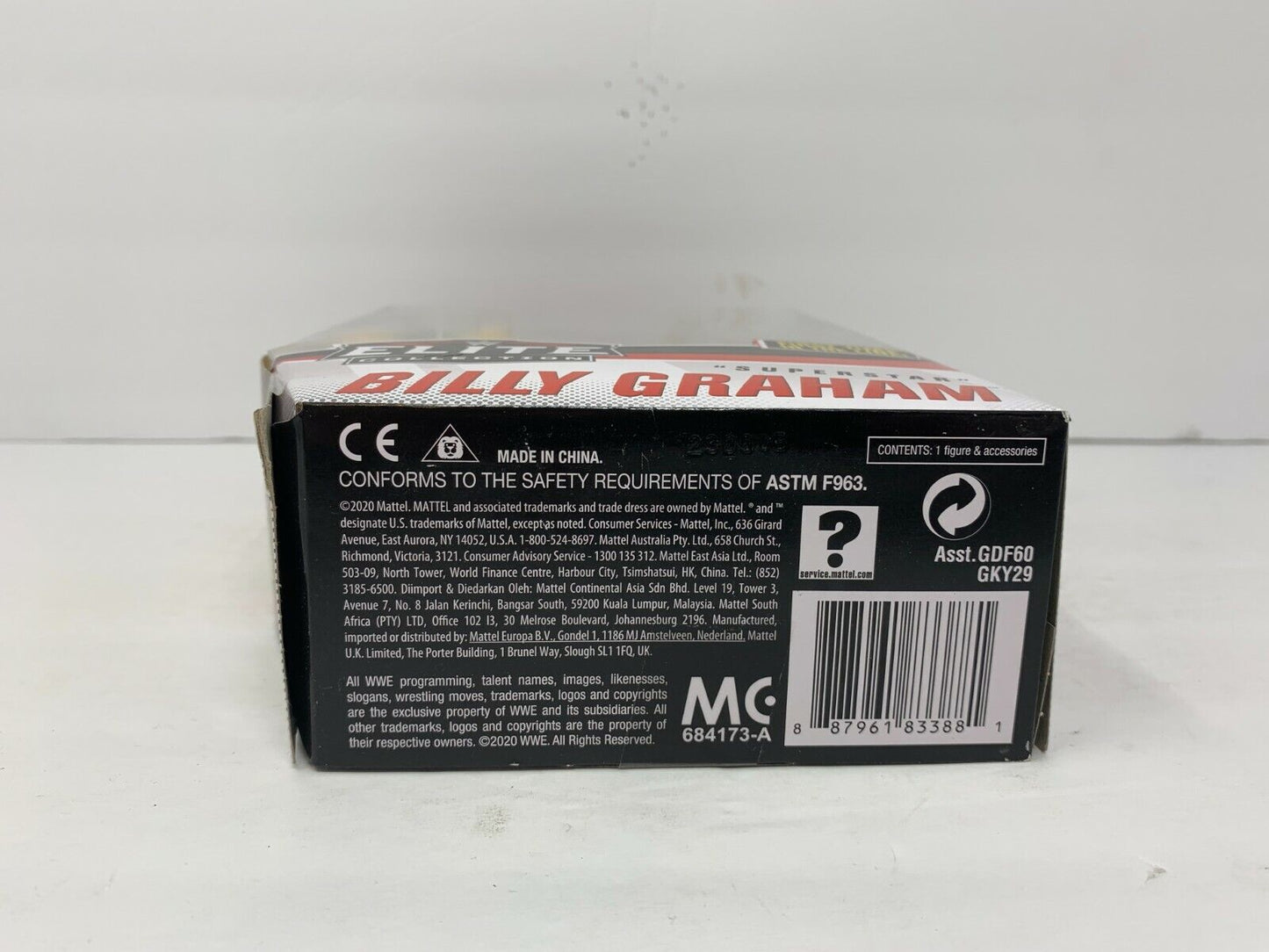 WWE Billy Graham Elite Collection Series 78 Superstar Wrestling Action Figure Mattel Toys