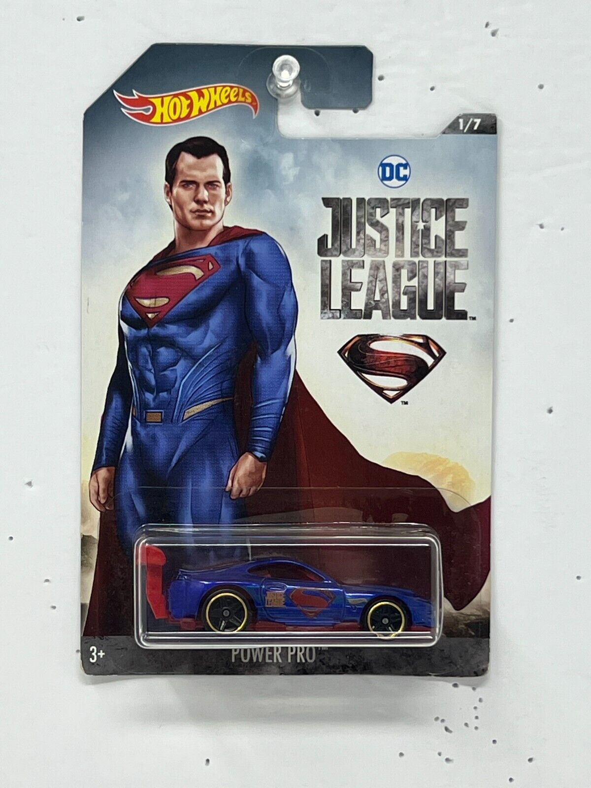 Hot Wheels DC Justice League Superman Power Pro 1:64 Diecast