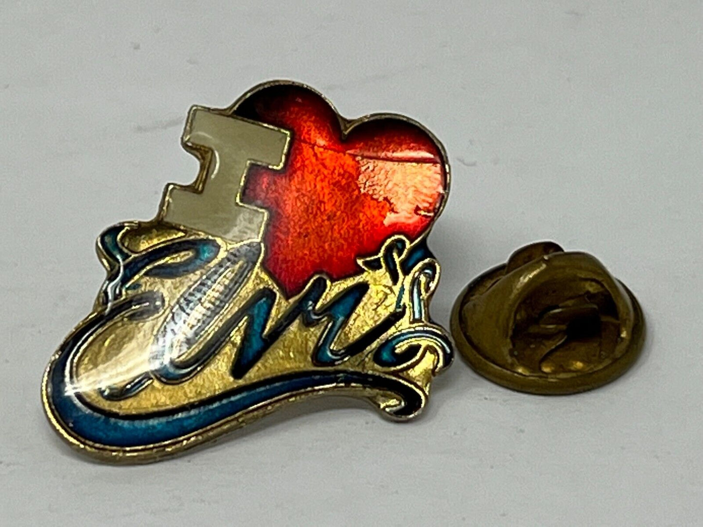 I Love Elvis Lapel Pin