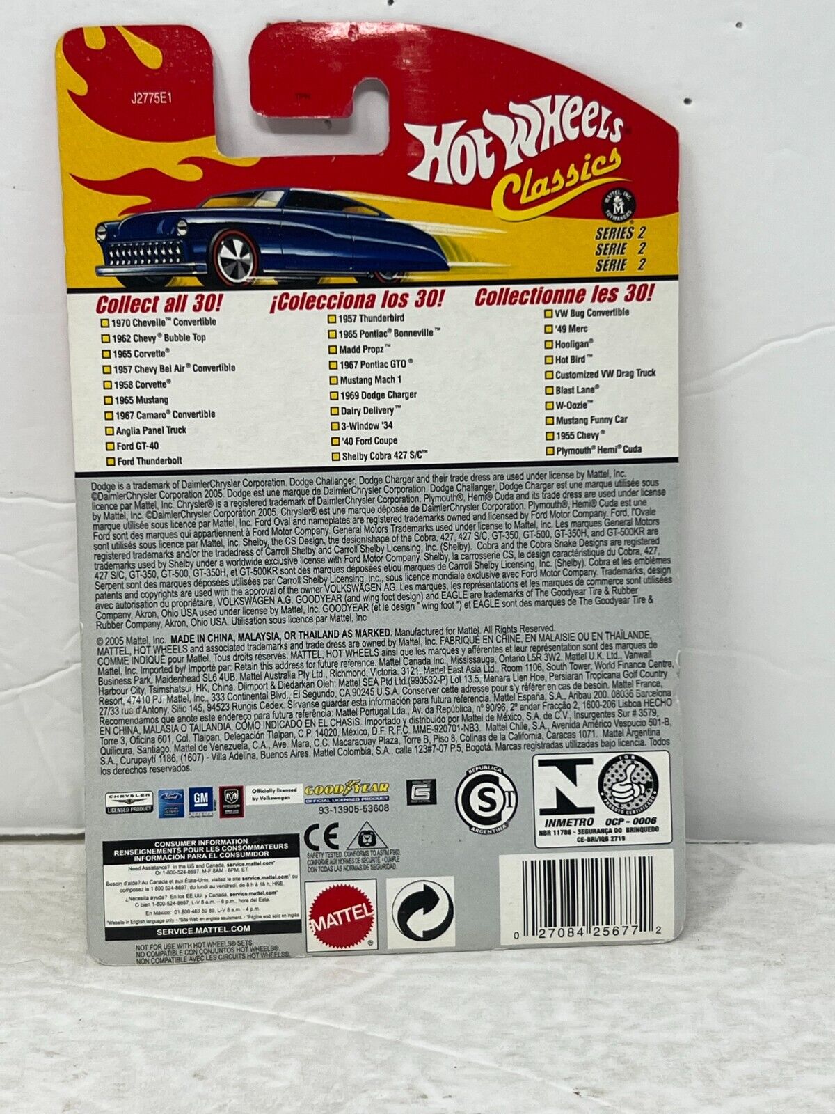 Hot Wheels Classics Series 2 '40 Ford Coupe Muscle Car 1:64 Diecast Gold