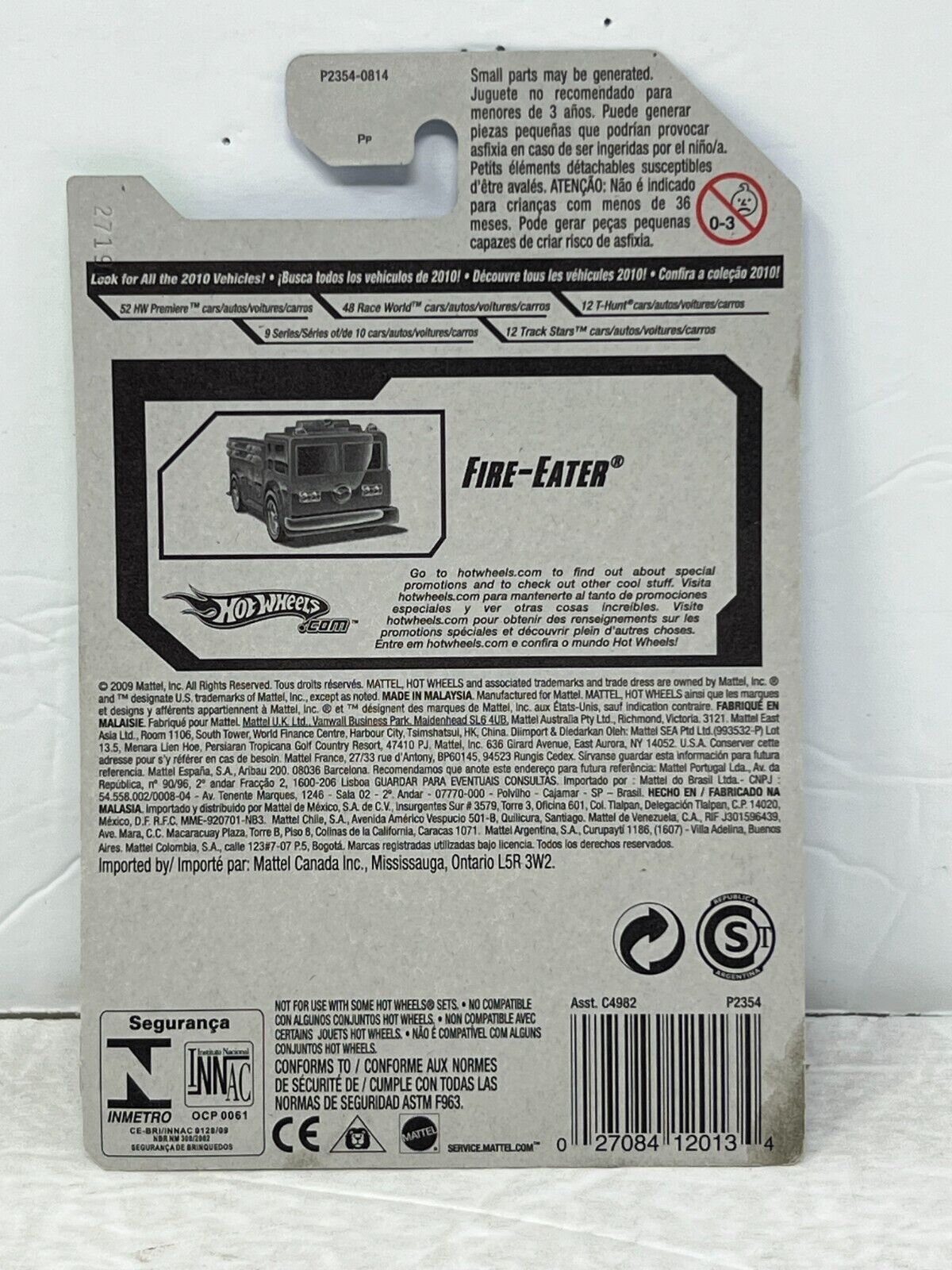 Hot Wheels T-Hunt Fire-Eater 1:64 Diecast