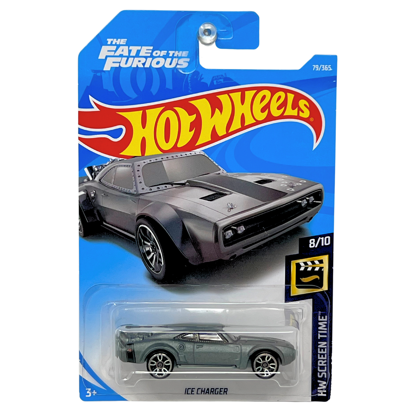 Hot Wheels HW Screen Time Fast and Furious Ice Charger POP Culture Muscle Car 1:64 Diecast
