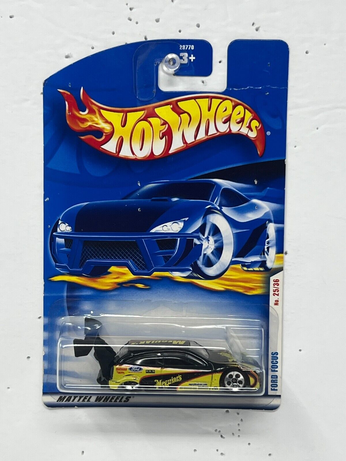 Hot Wheels Ford Focus 2001 No. 037 Rally Car 1:64 Diecast
