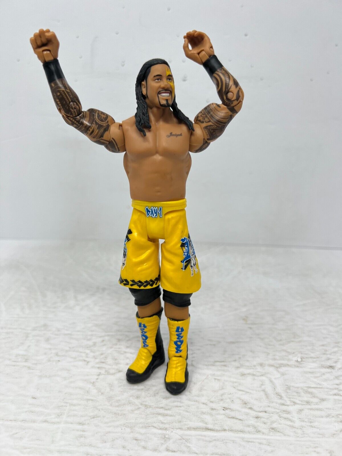 WWE Jey Uso Battle Pack Series 28 Basic Wrestling Action Figure Mattel Toys