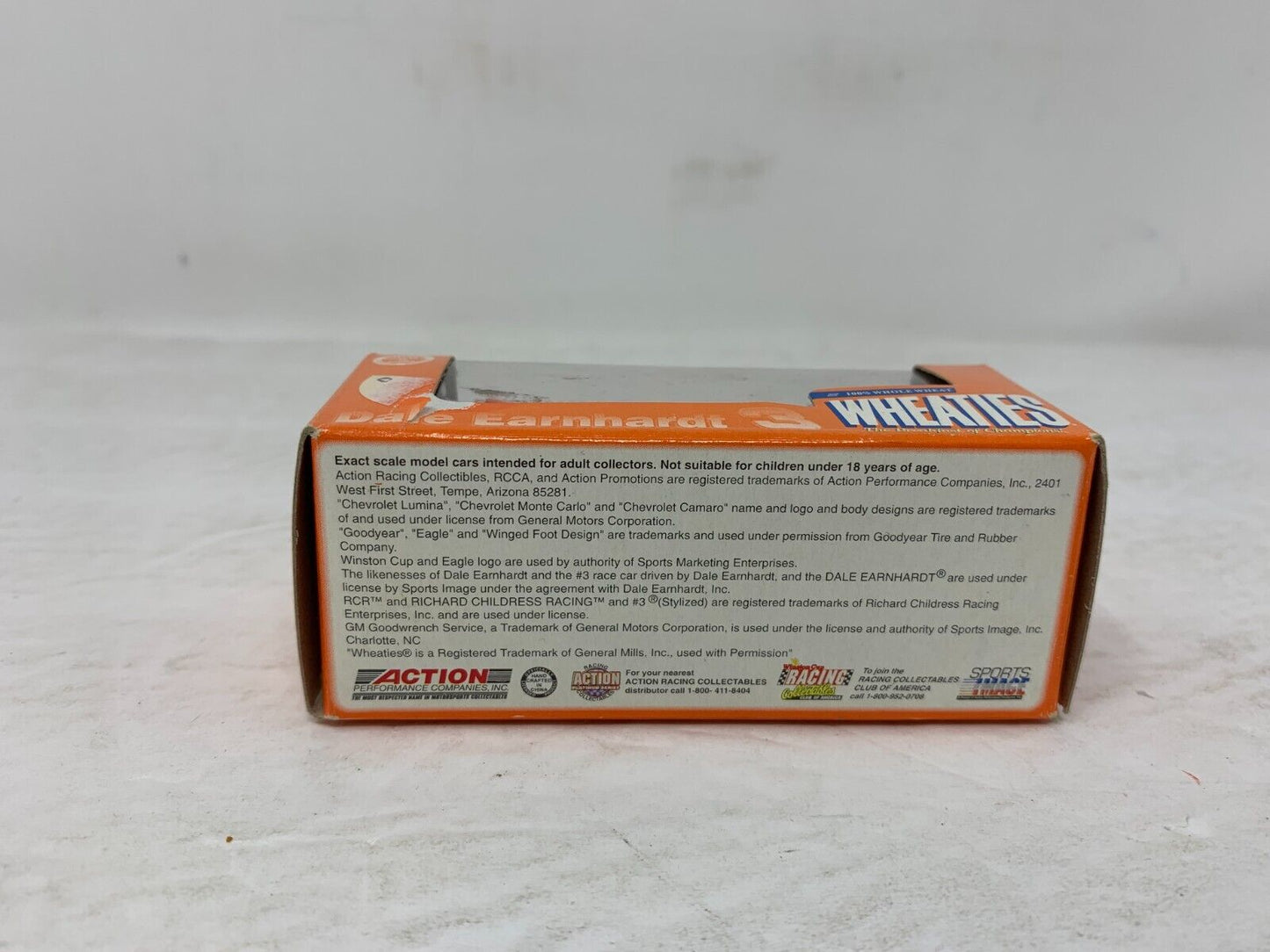 Action Nascar #3 Wheaties Dale Earnhardt Sr. Goodwrench Monte Carlo 1:64 Diecast