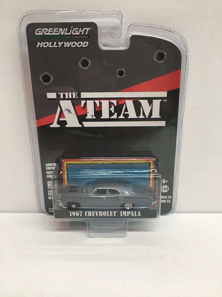 Greenlight Hollywood Series 23 A-Team 1967 Chevrolet Impala 1:64 Diecast