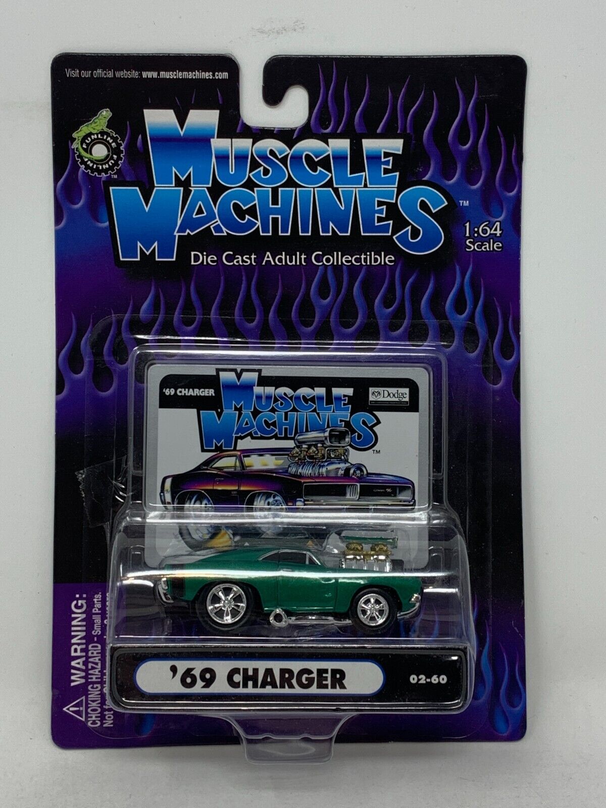Muscle Machines '69 Charger 1:64 Diecast