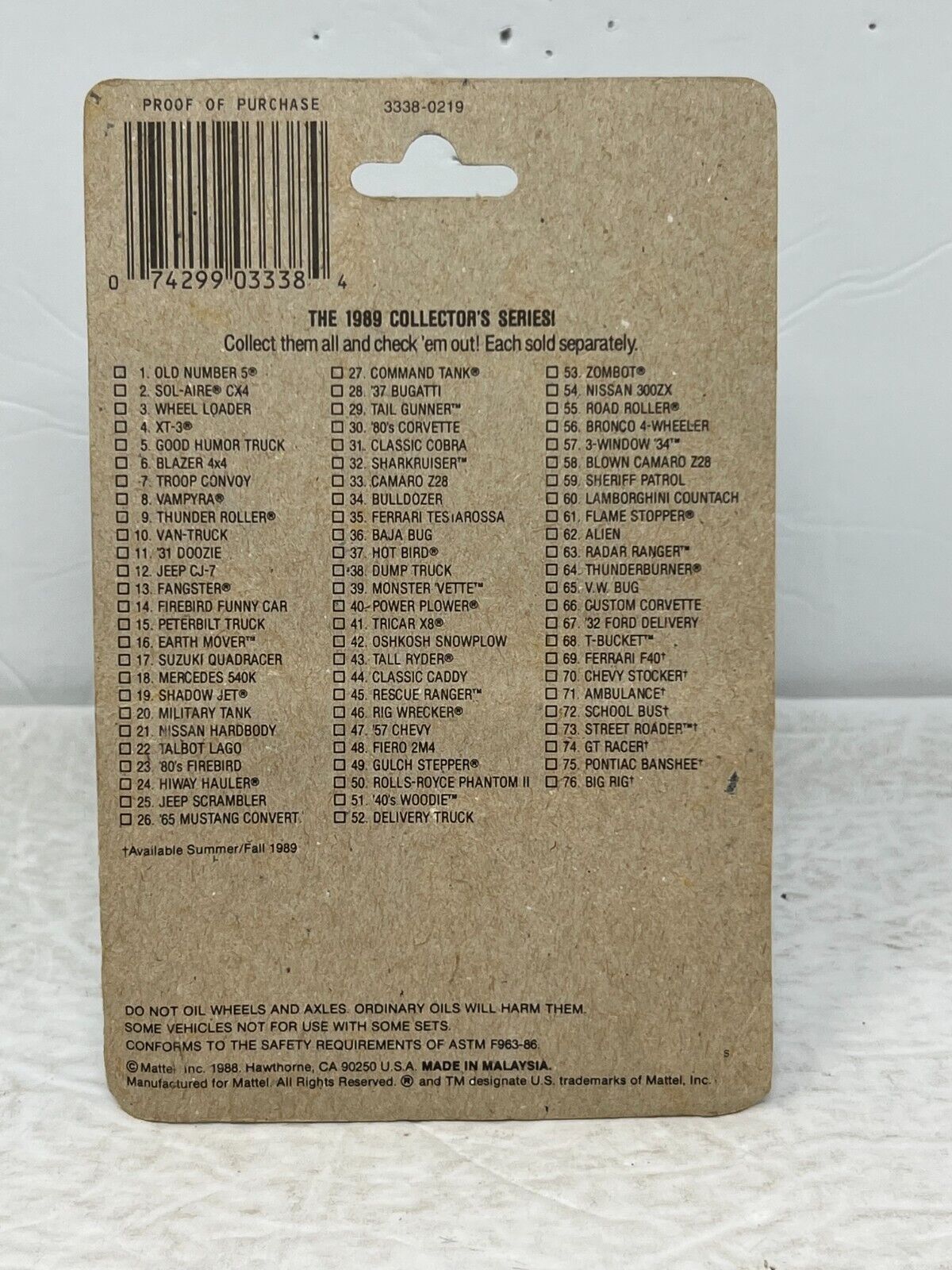 Hot Wheels Action Command Assault Crawler Fantasy Cars 1:64 Diecast