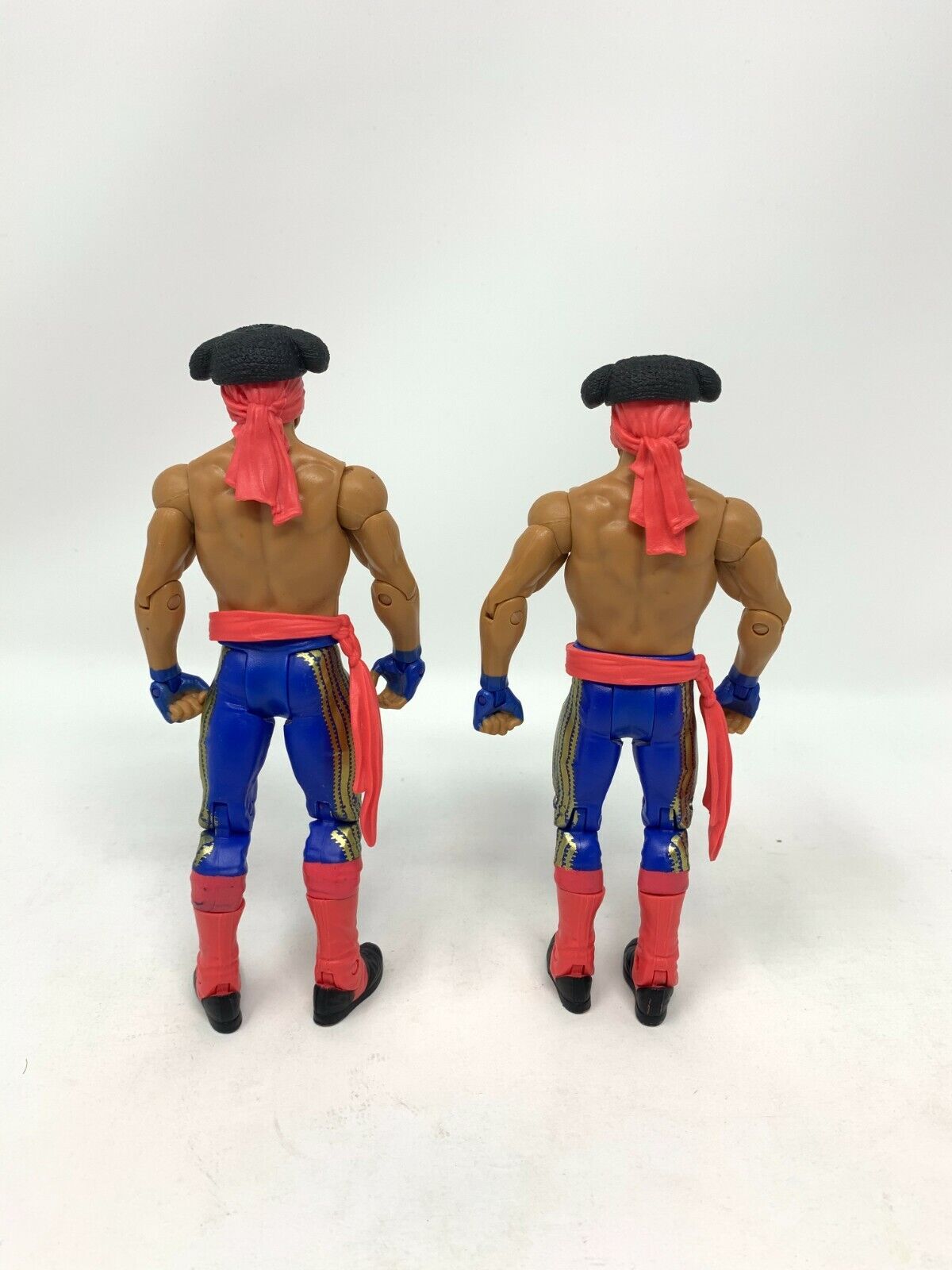 WWE Diego & Fernando Los Matadores Tag Team Basic Wrestling Action Figures Mattel Toys
