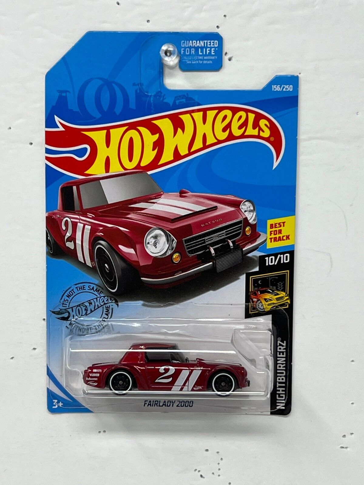 Hot Wheels Nightburnerz Fairlady 2000 JDM 1:64 Diecast Red