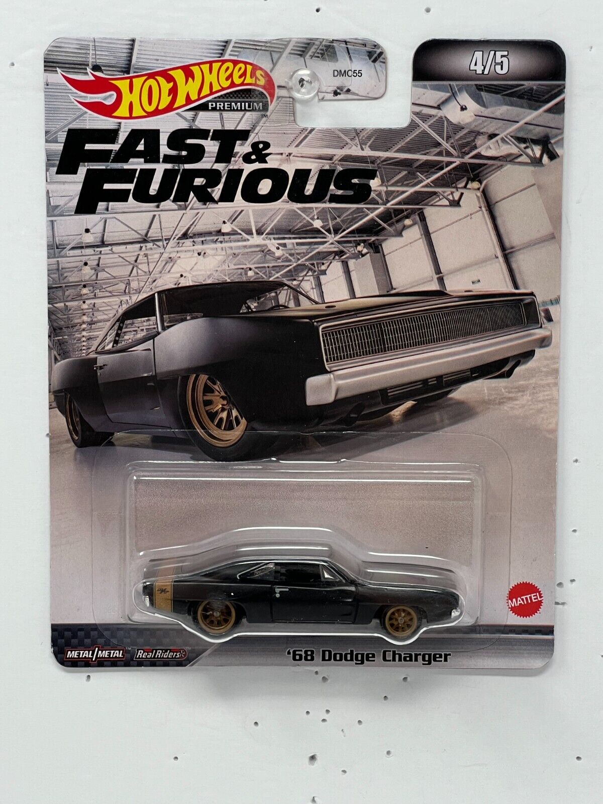 Hot Wheels Premium Fast & Furious '68 Dodge Charger 1:64 Diecast
