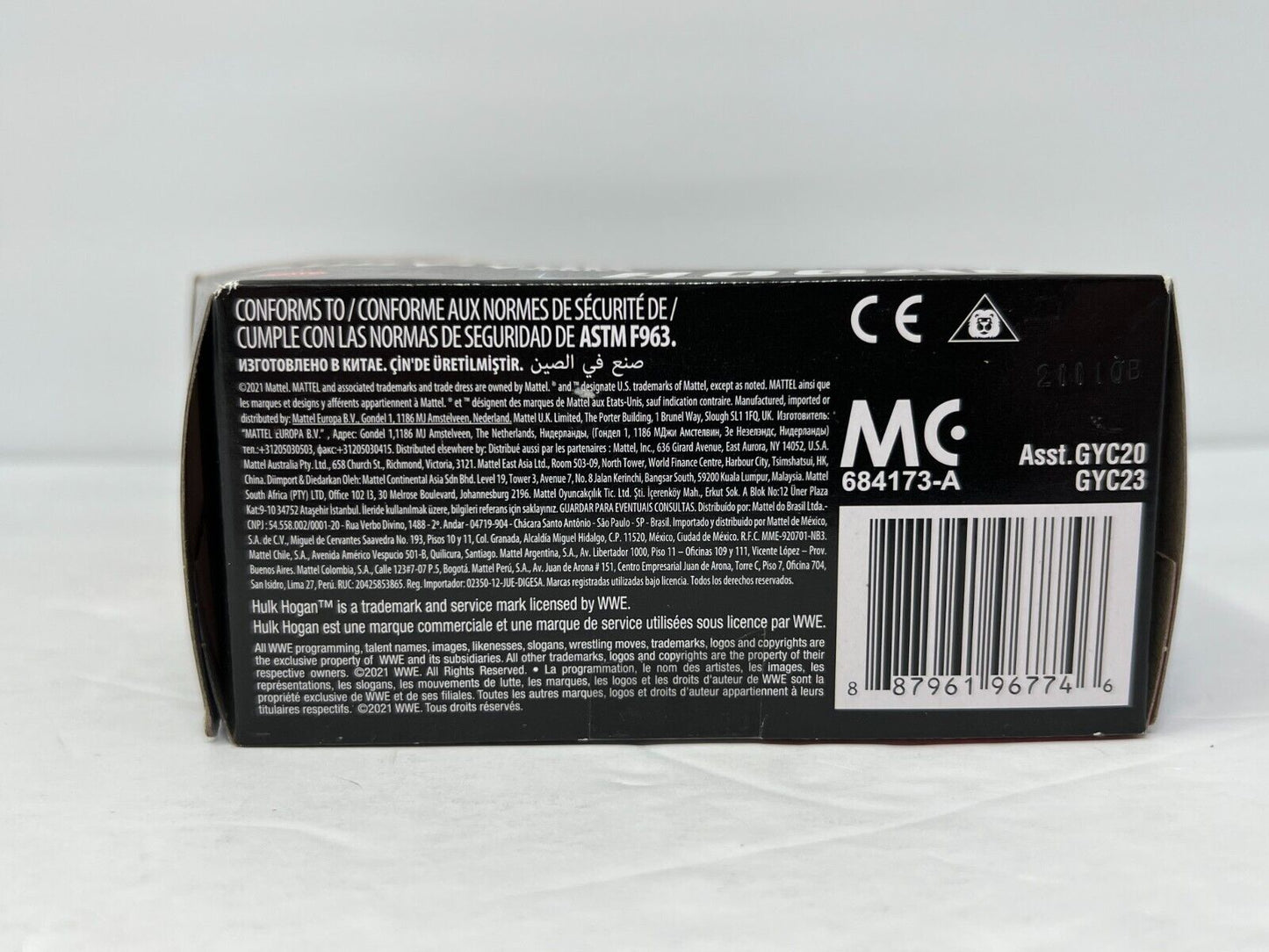 WWE Hulk Hogan Elite Collection Survivor Series Action Figure with Belt Mattel Toys