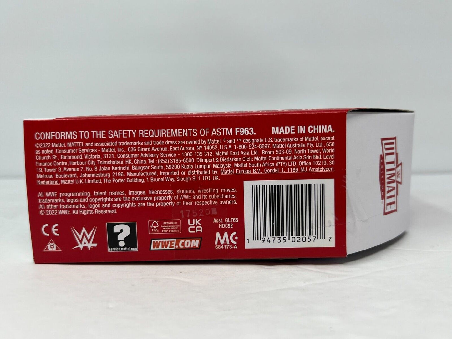 WWE Roman Reigns Ultimate Edition Mattel Action Figure Universal Champion Mattel Toys