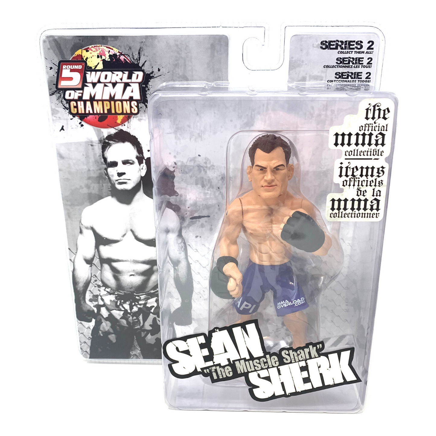 Round 5 UFC Sean “The Muscle Shark” Sherk World of MMA (WOMMA) Action Figure