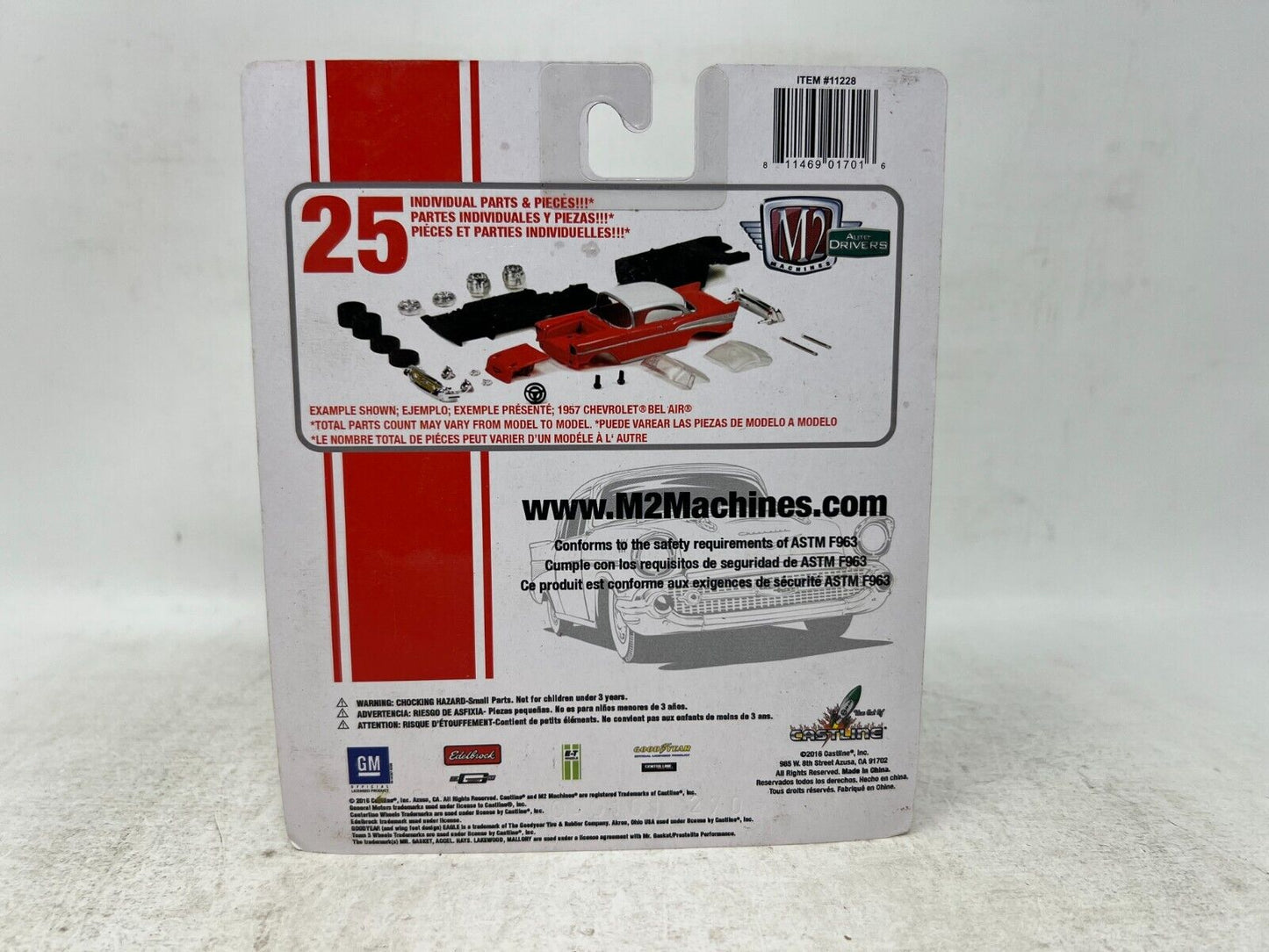 M2 Machines Auto-Drivers 1958 Chevrolet Impala R37 1:64 Diecast