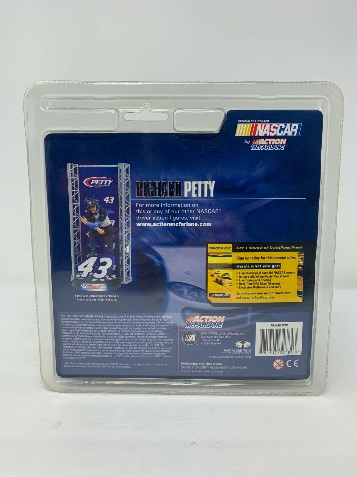 McFarlane Nascar #43 Richard Petty Series 2 Limited Edition Action Figurine