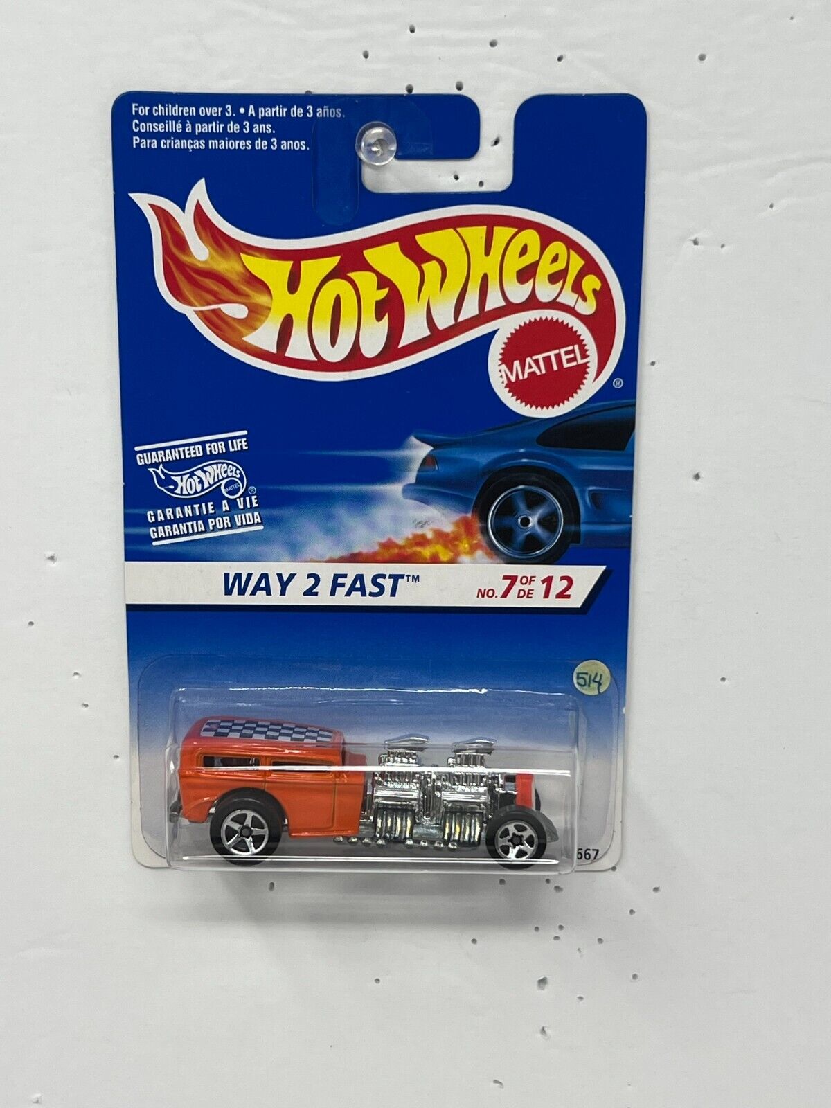 Hot Wheels 1997 First Editions Way 2 Fast 1:64 Diecast