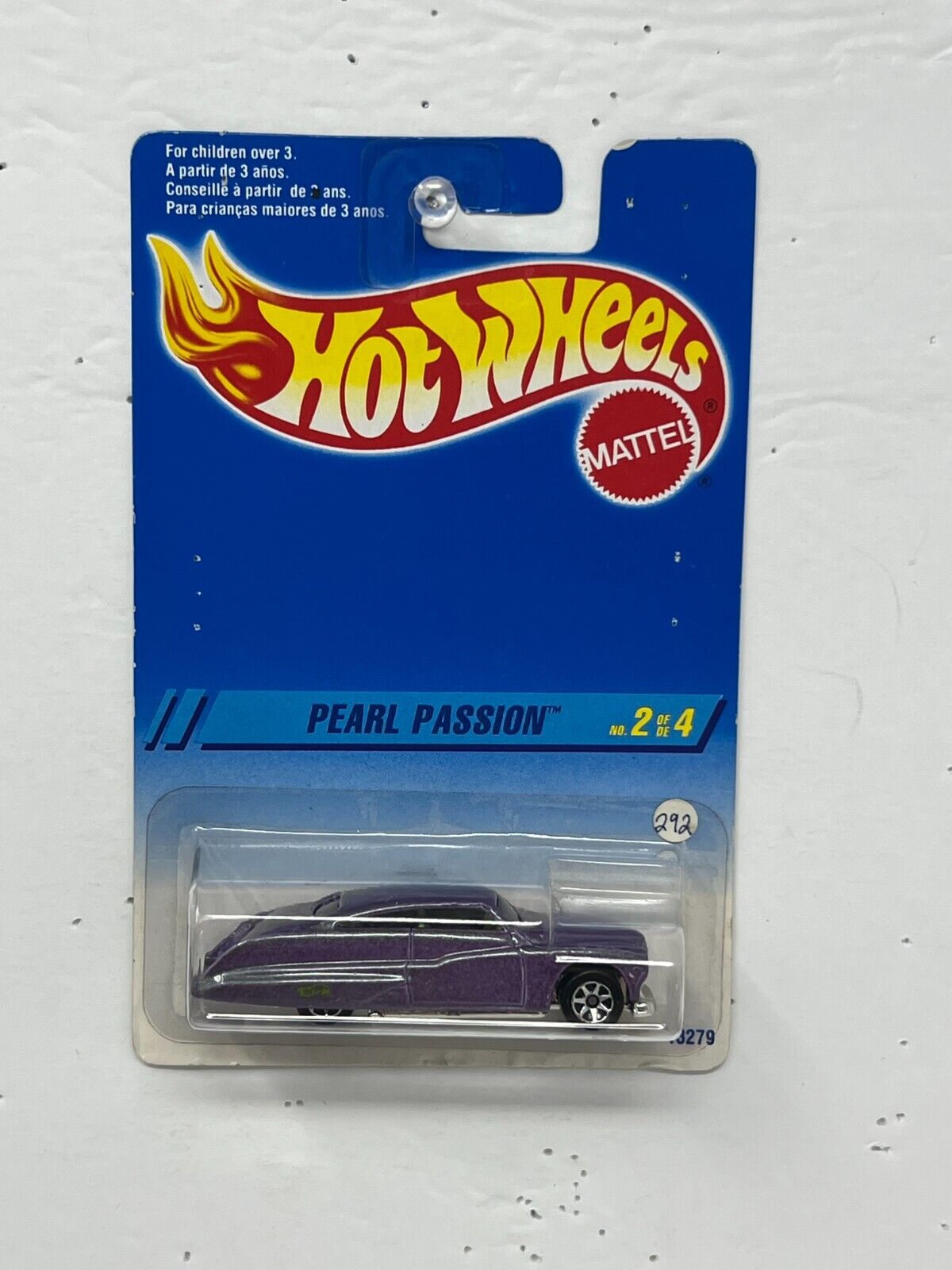 Hot Wheels Pearl Driver Series Pearl Passion Fantasy Cars 1:64 Diecast Blue Card