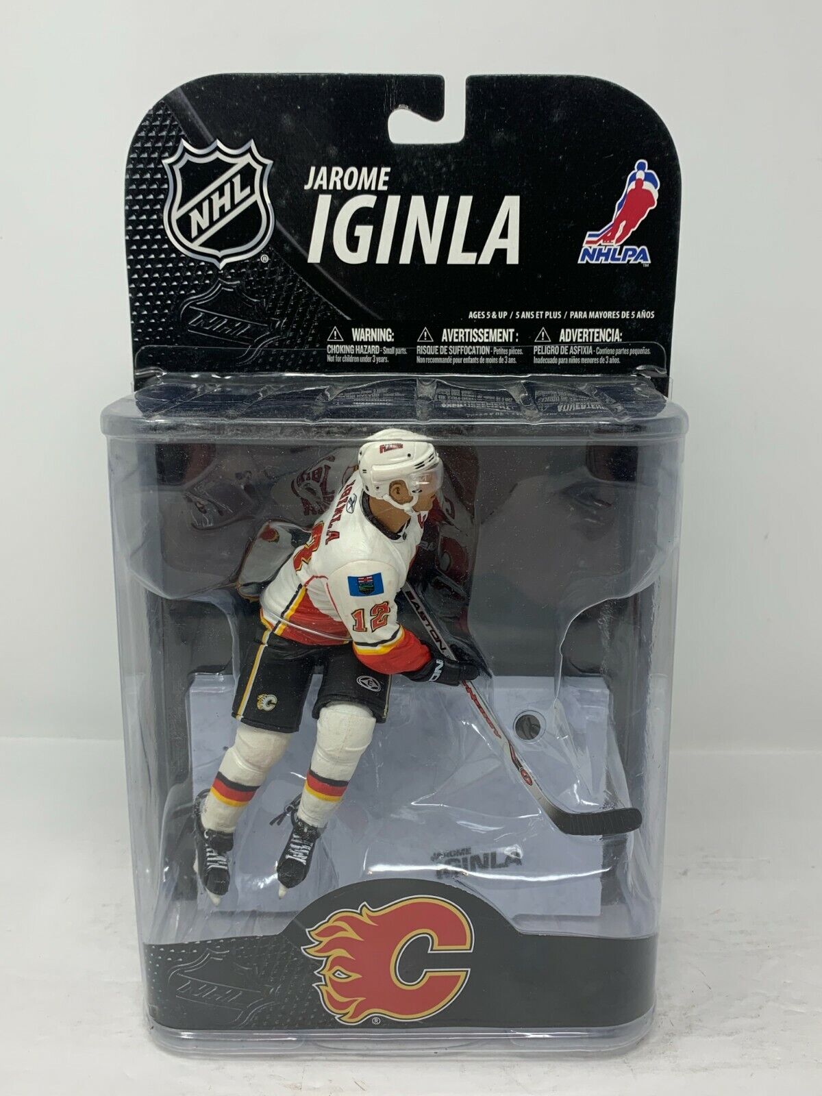 Mcfarlane NHL Jarome Iginla Calgary Flames White Jersey Series 20 Figure