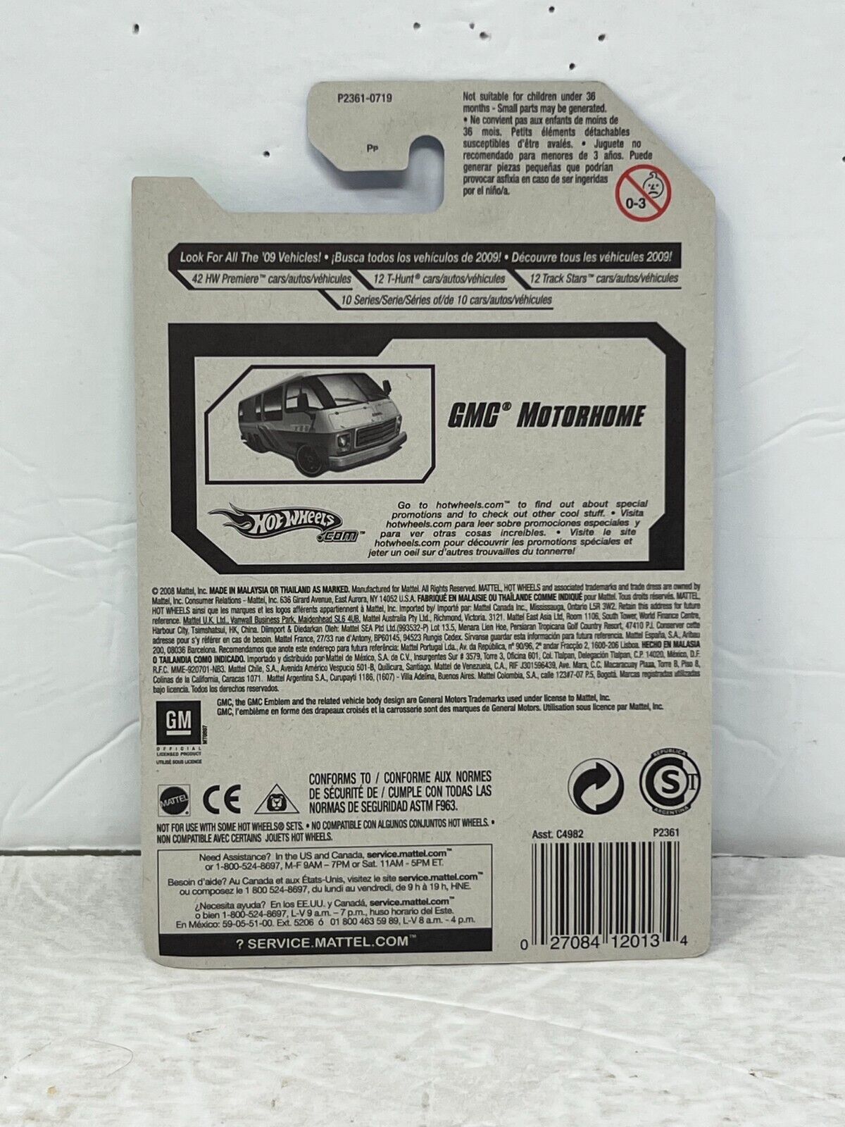 Hot Wheels Treasure Hunt GMC Motorhome Van 1:64 Diecast