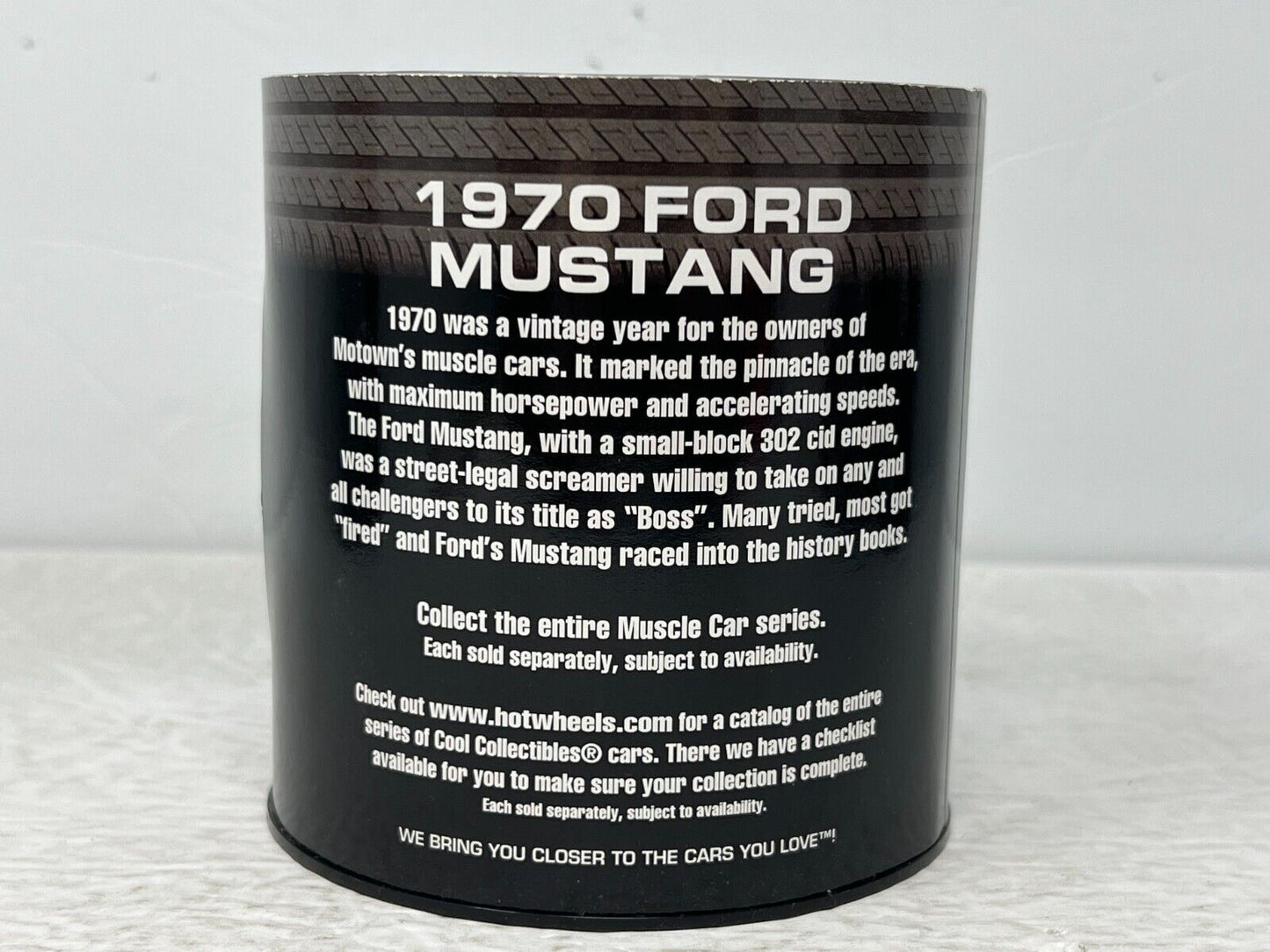 Hot Wheels Oil Can 1970 Ford Mustang Muscle Car Series 1:64 Diecast