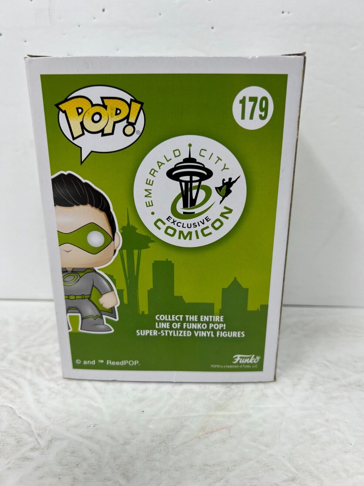 Funko Pop! 2017 ECCC Exclusive #179 Emerald City Crusader Vinyl Figure Vaulted
