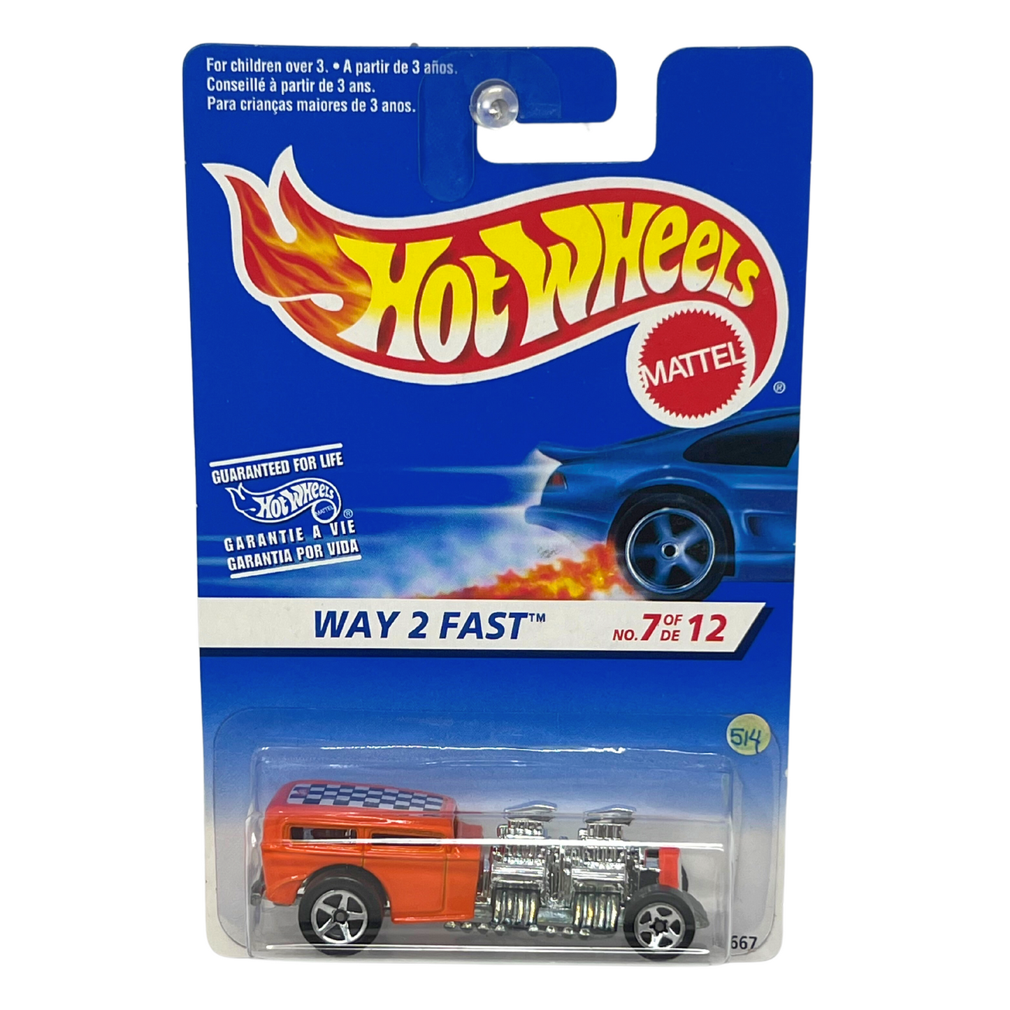 Hot Wheels 1997 First Editions Way 2 Fast 1:64 Diecast
