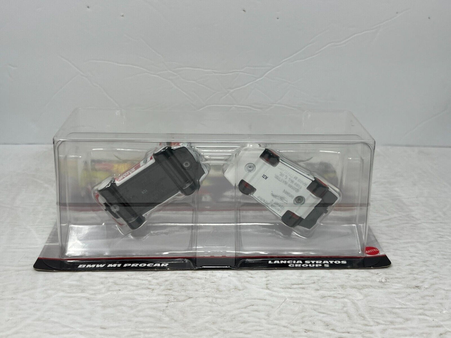 Hot Wheels Premium BMW M1 Procar & Lancia Stratos Group S 2-Pack 1:64 Diecast