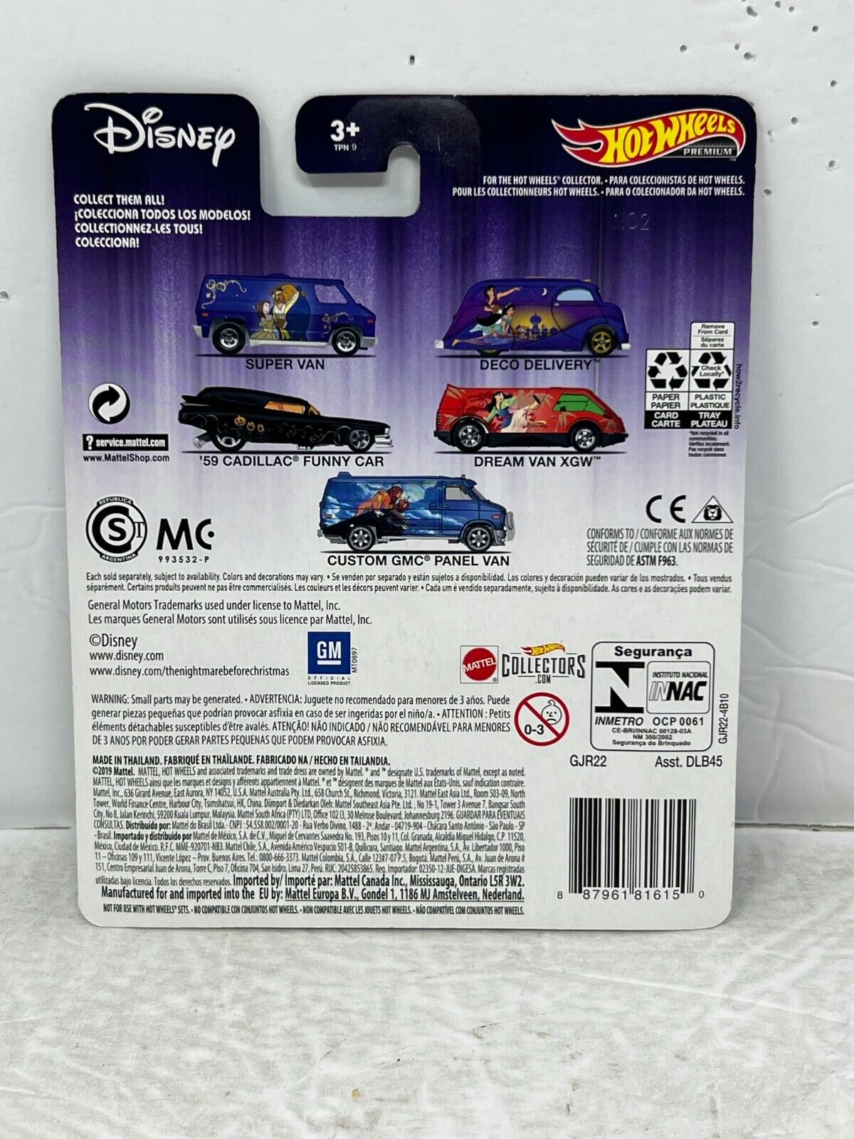 Hot Wheels Premium Disney The Lion King Custom GMC Panel Van 1:64 Diecast