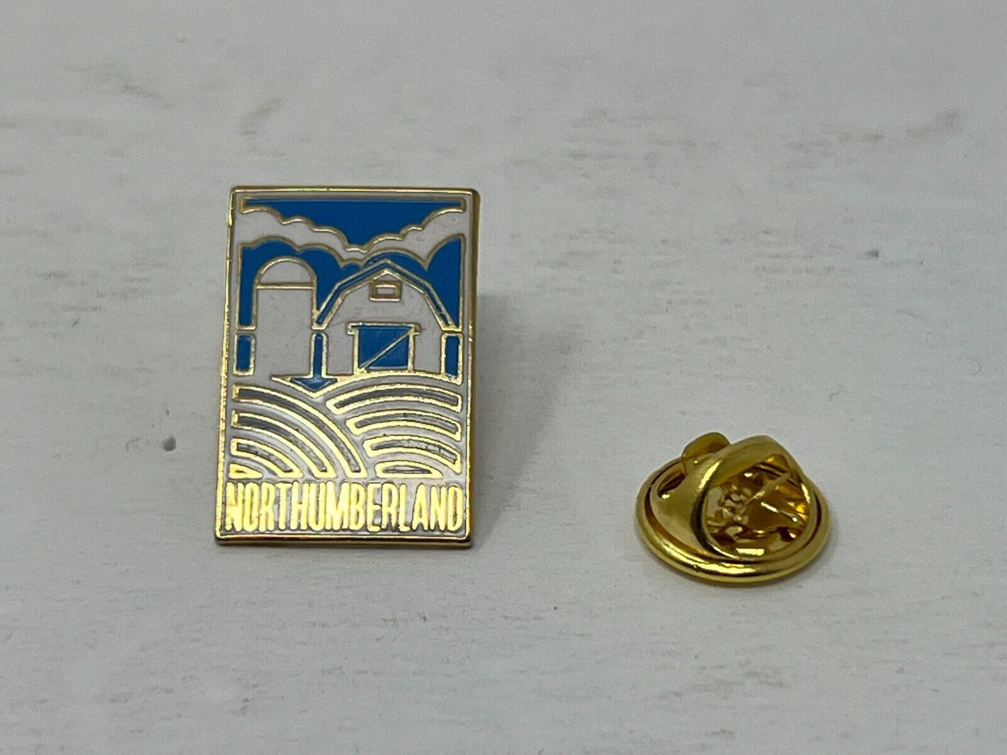 Northumberland Milk Lapel Pin